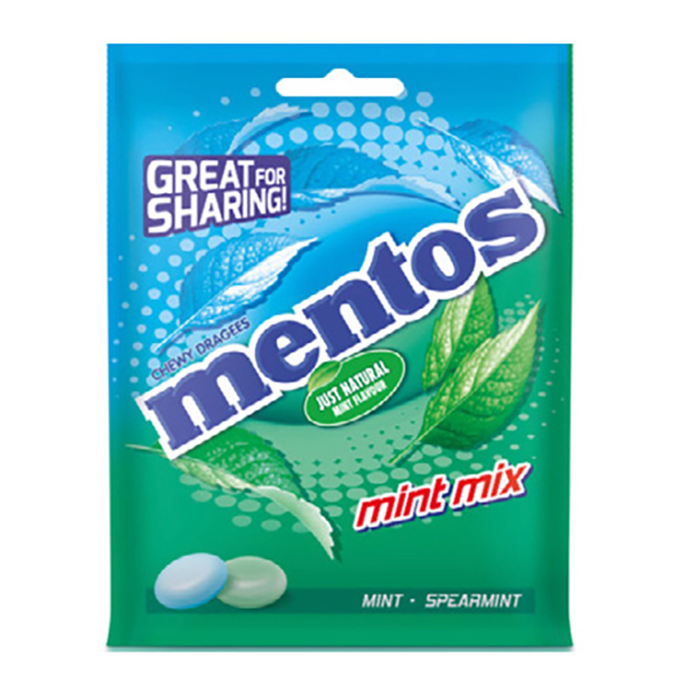 Mentos Mint Mix i Påse - 135 gram