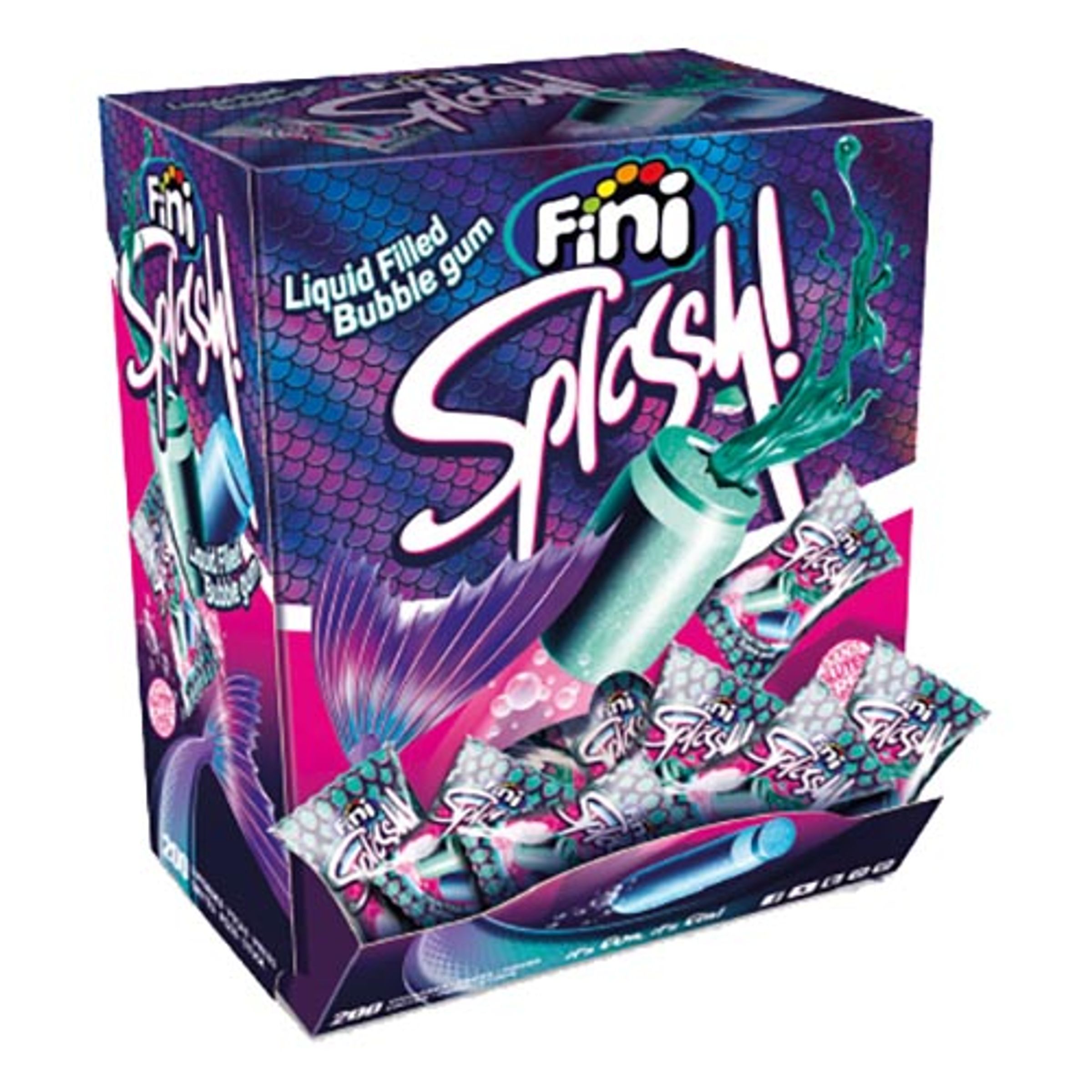 Fini Splash Tuggummi Storpack - 200-pack