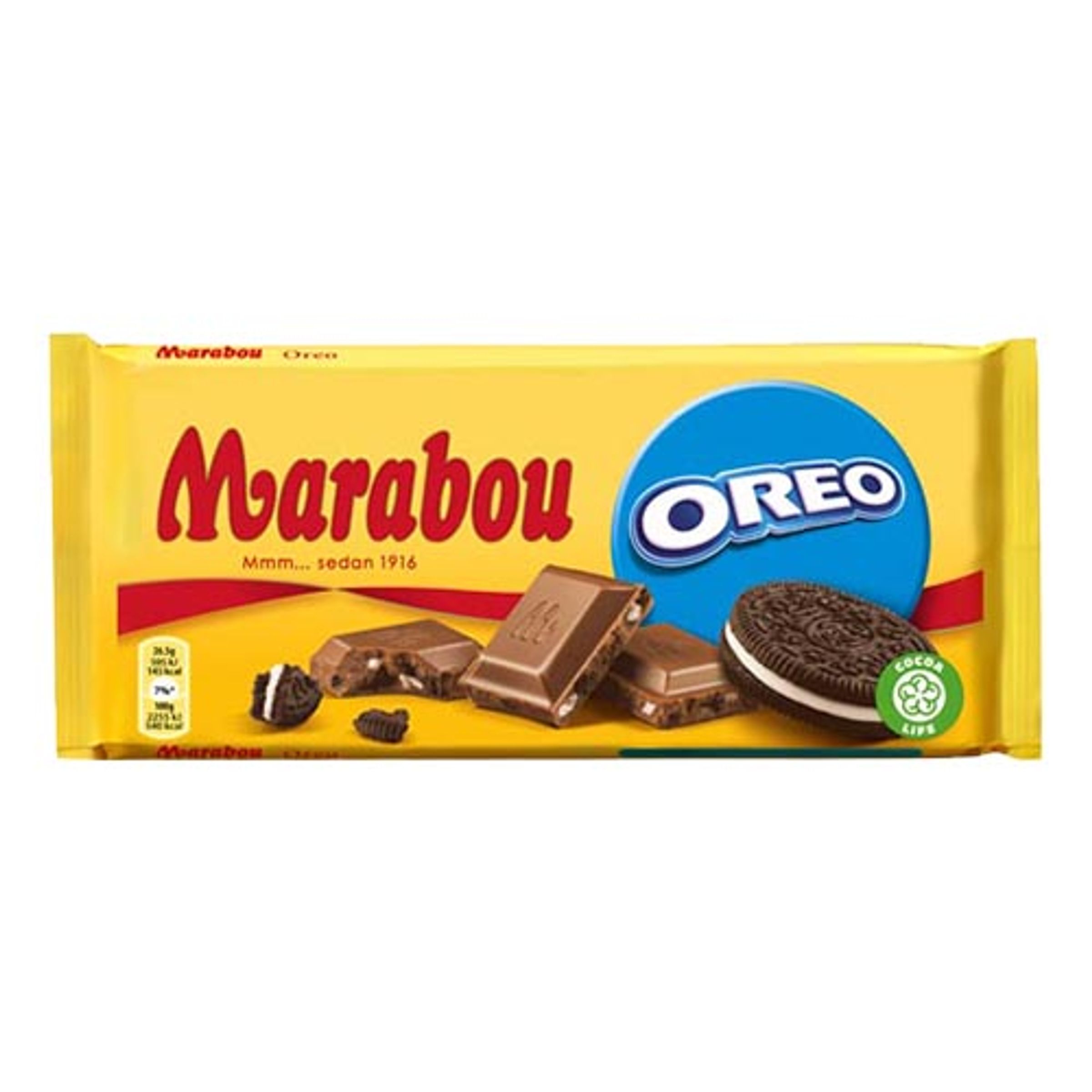 Marabou Oreo Chokladkaka - 185 gram