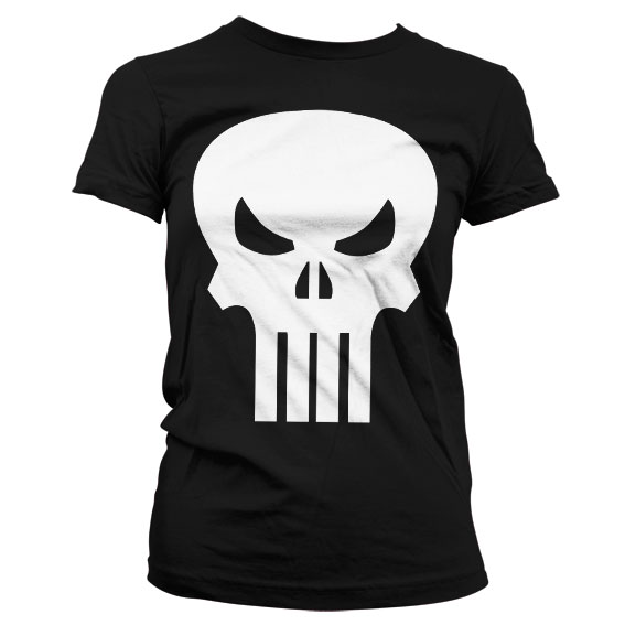 The Punisher Skull Girly T-Shirt