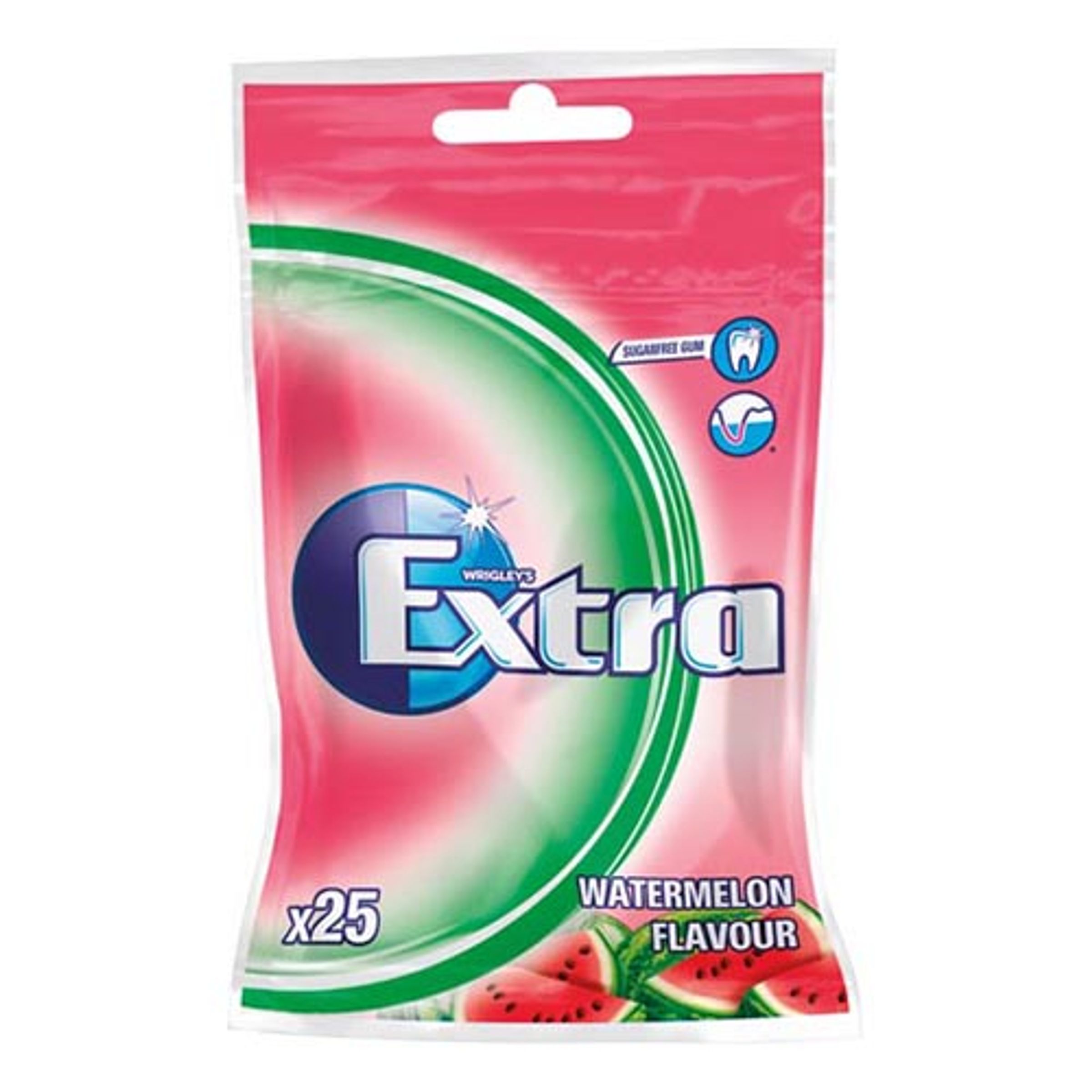 Extra Watermelon Tuggummi - 35 g