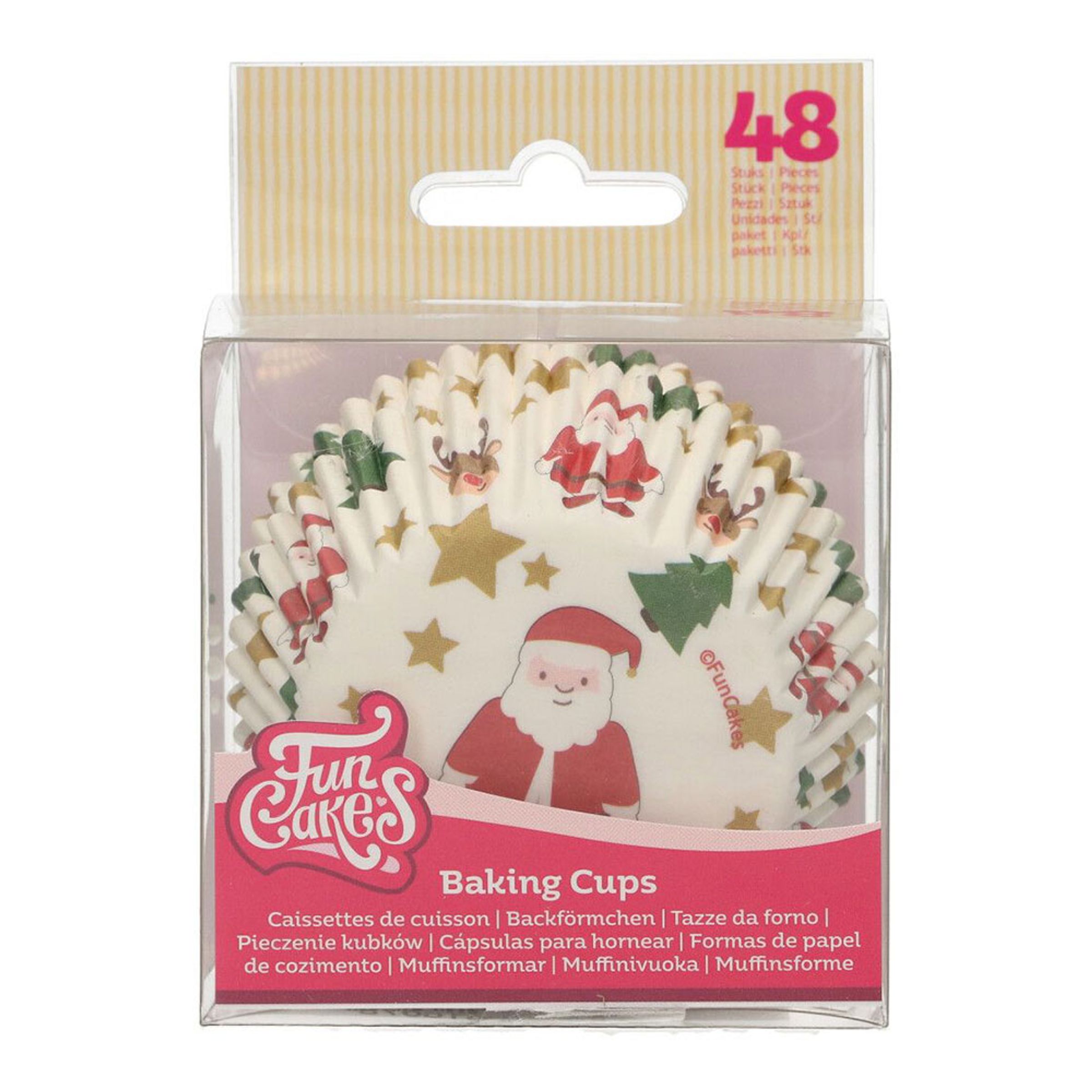 FunCakes Muffinsformar Jul - 48-pack