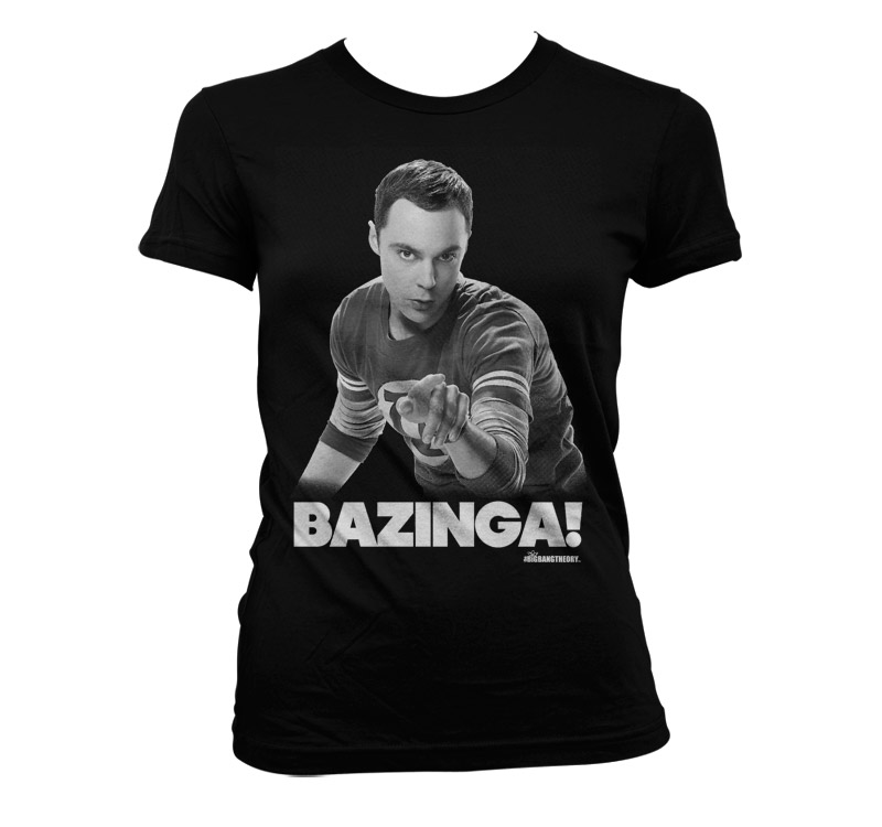 Sheldon Says BAZINGA! Tjejtröja