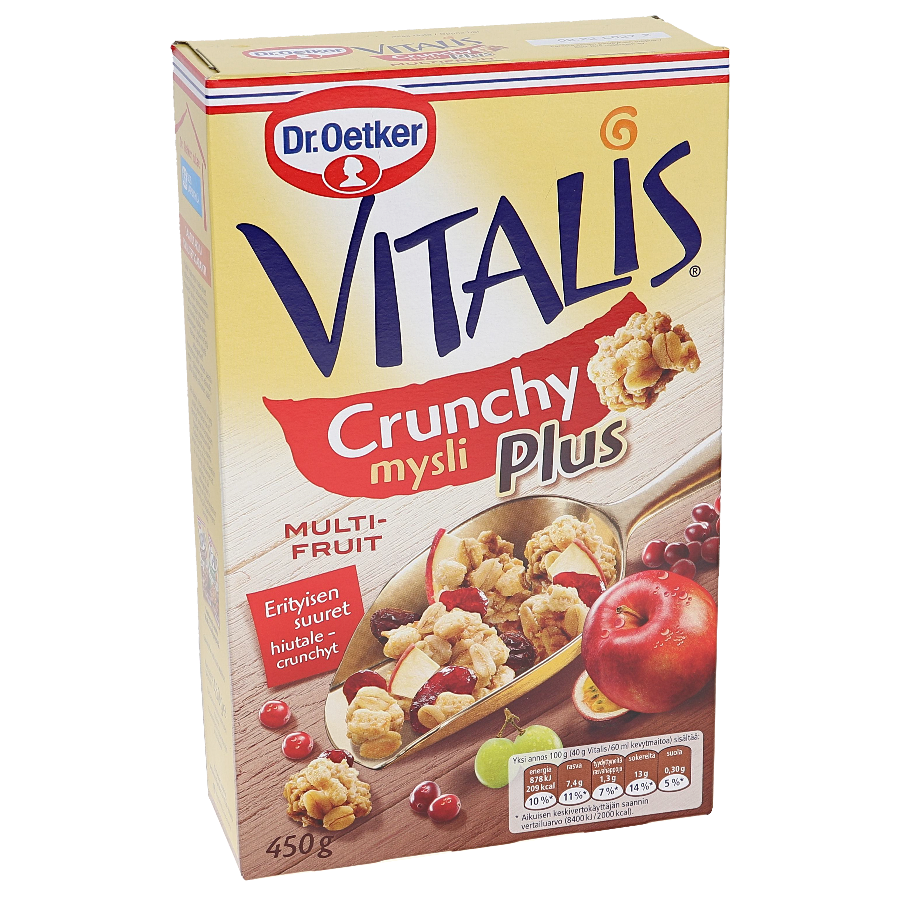 Müsli "Multifrukt" 450g - 57% rabatt