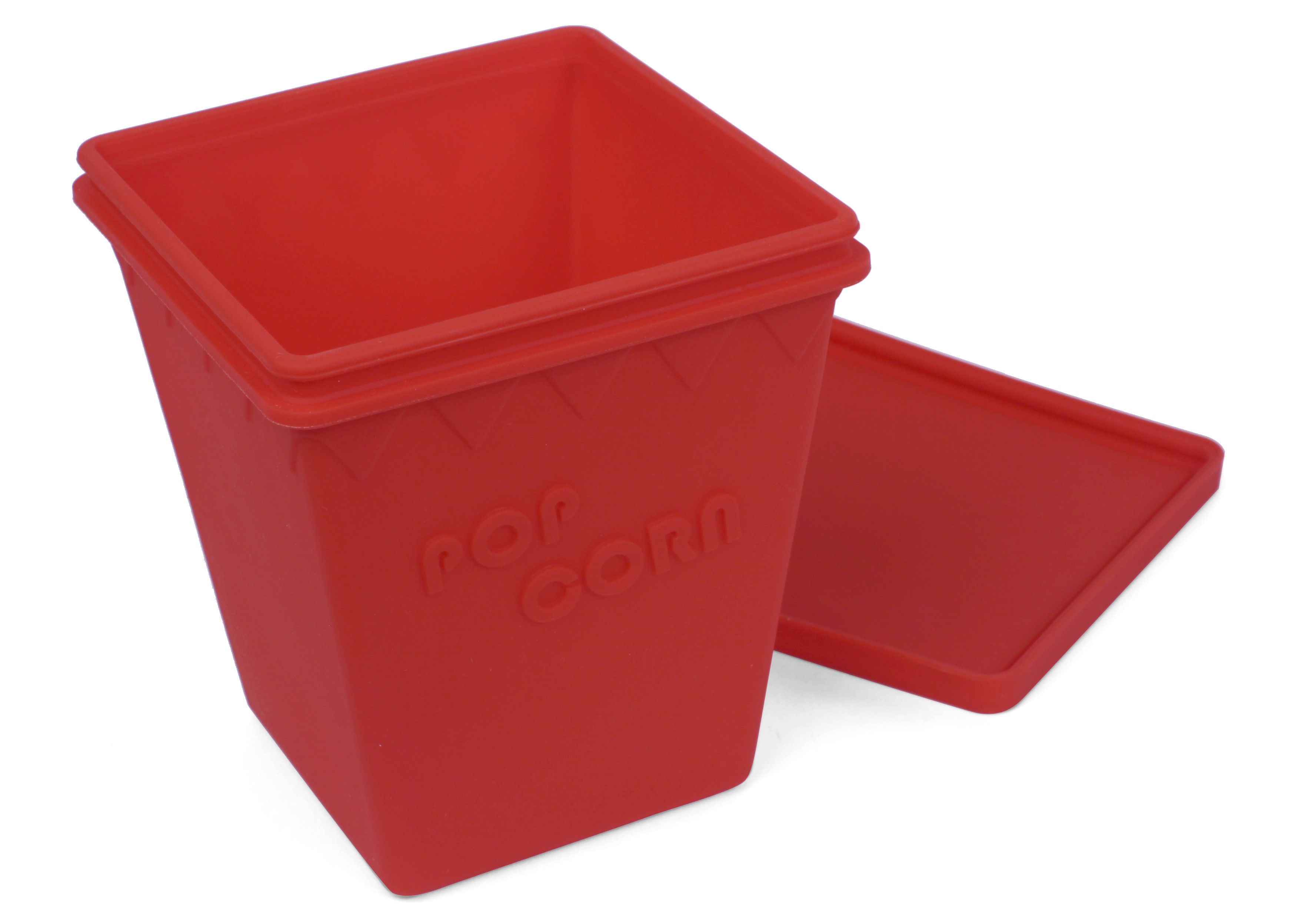 Popcornlåda, röd