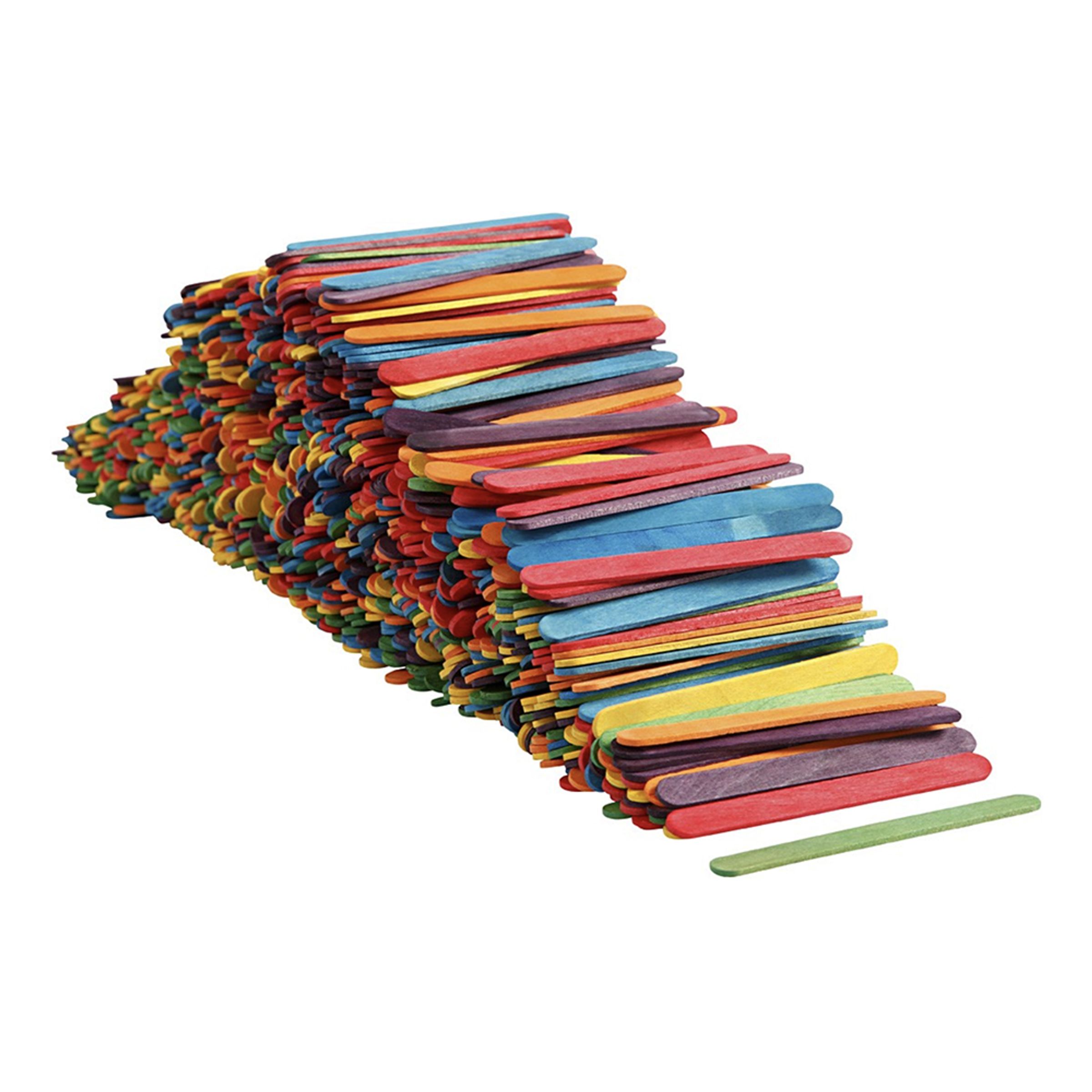 Glasspinnar Flerfärgade - 1000-pack