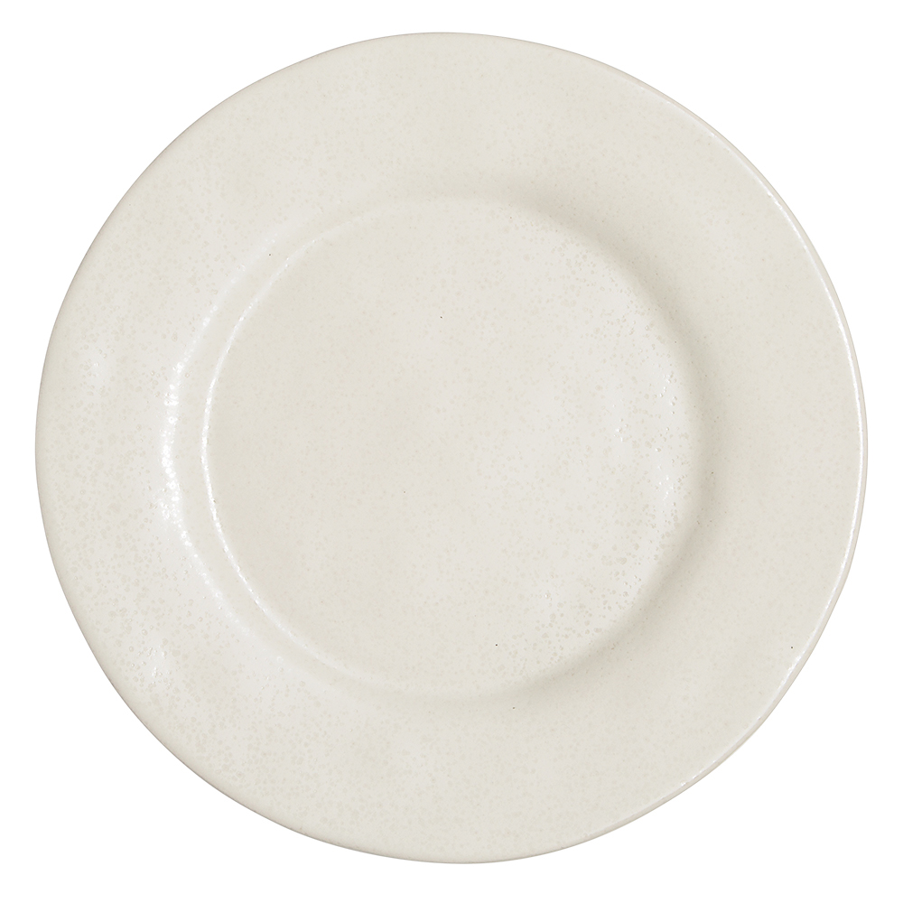 Table Top Stories - Mist Tallrik flat 27 cm Vit