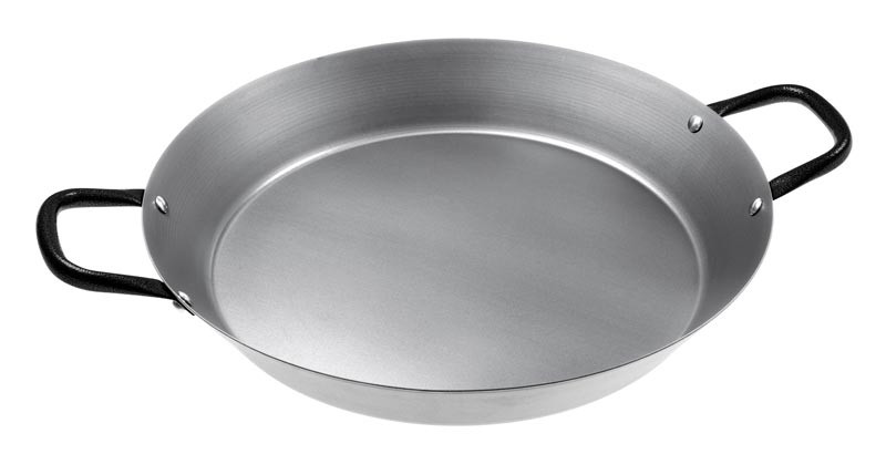 Paellapanna kolstål Ø 40cm - Exxent