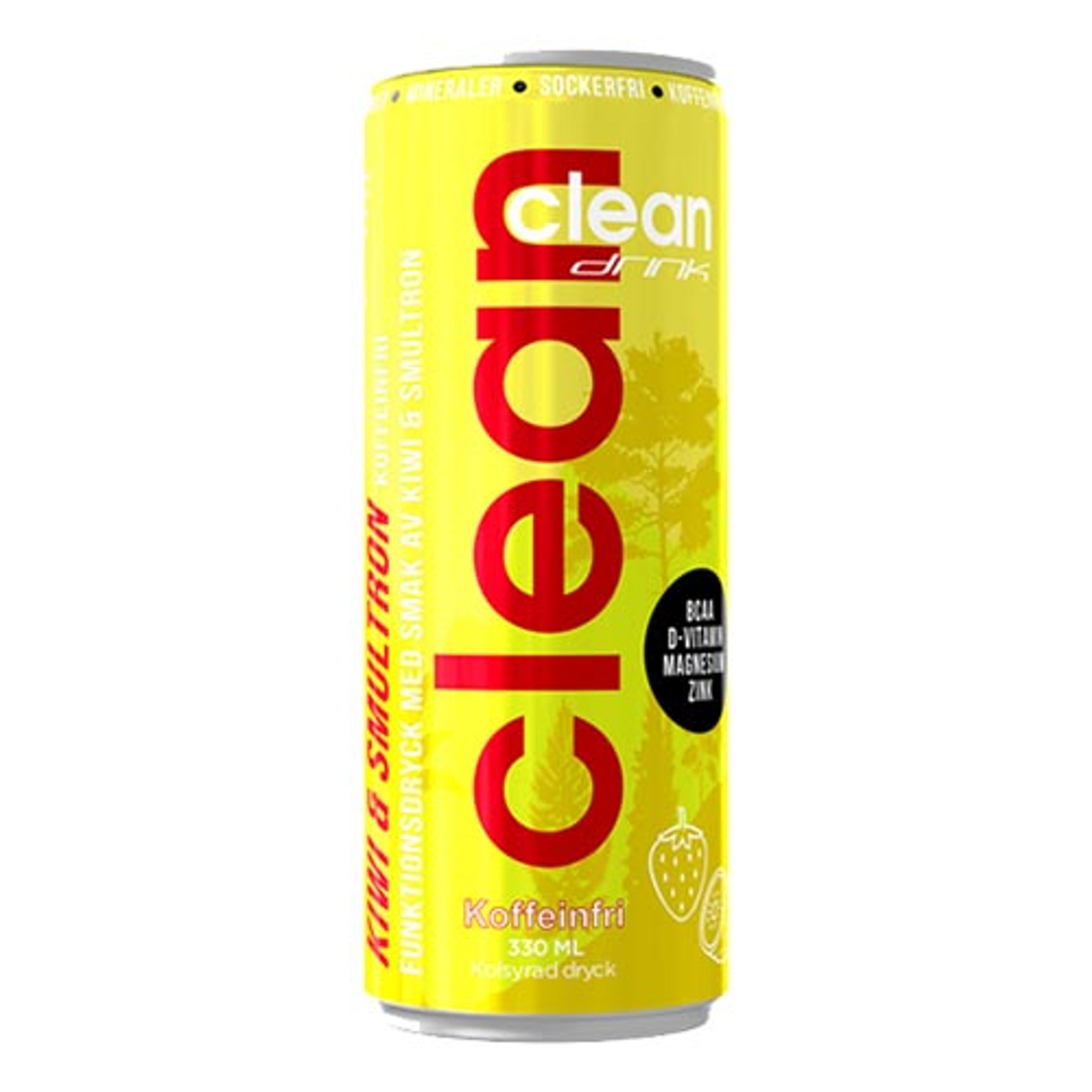 Cleandrink Kiwi Smultron Koffeinfri - 1-pack