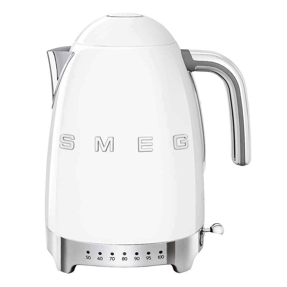 Smeg - 50's Style Vattenkokare variabel temperatur 1,7 L Vit
