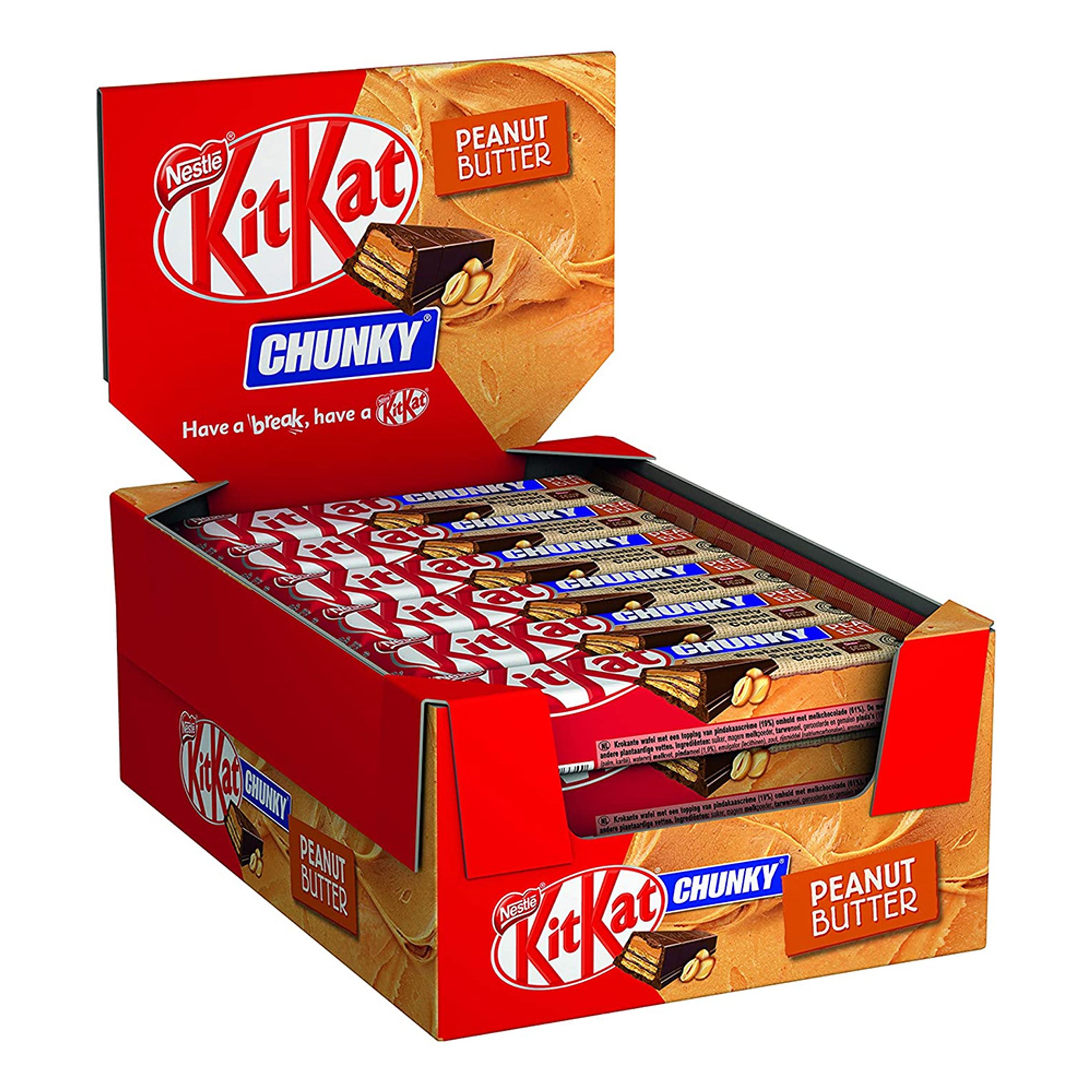 KitKat Chunky Peanut Butter - 24-pack