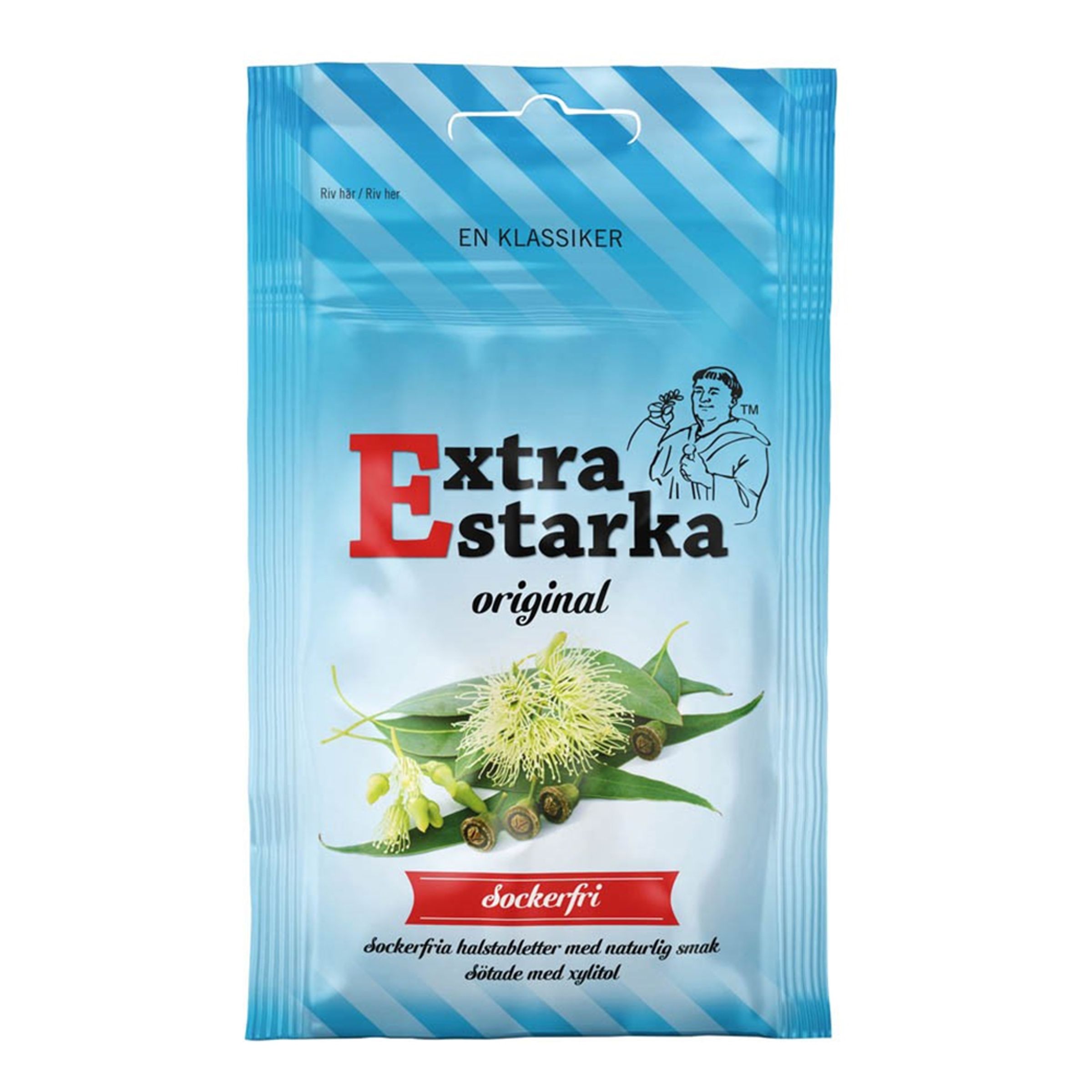 Extra Starka Sockerfri Halstabletter