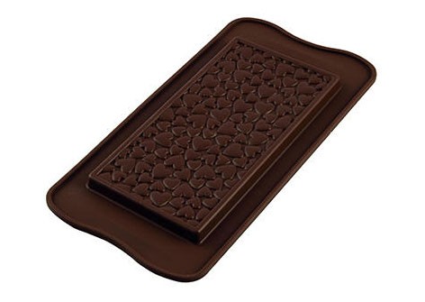 Silikomart Pralinform Chokladkaka Love