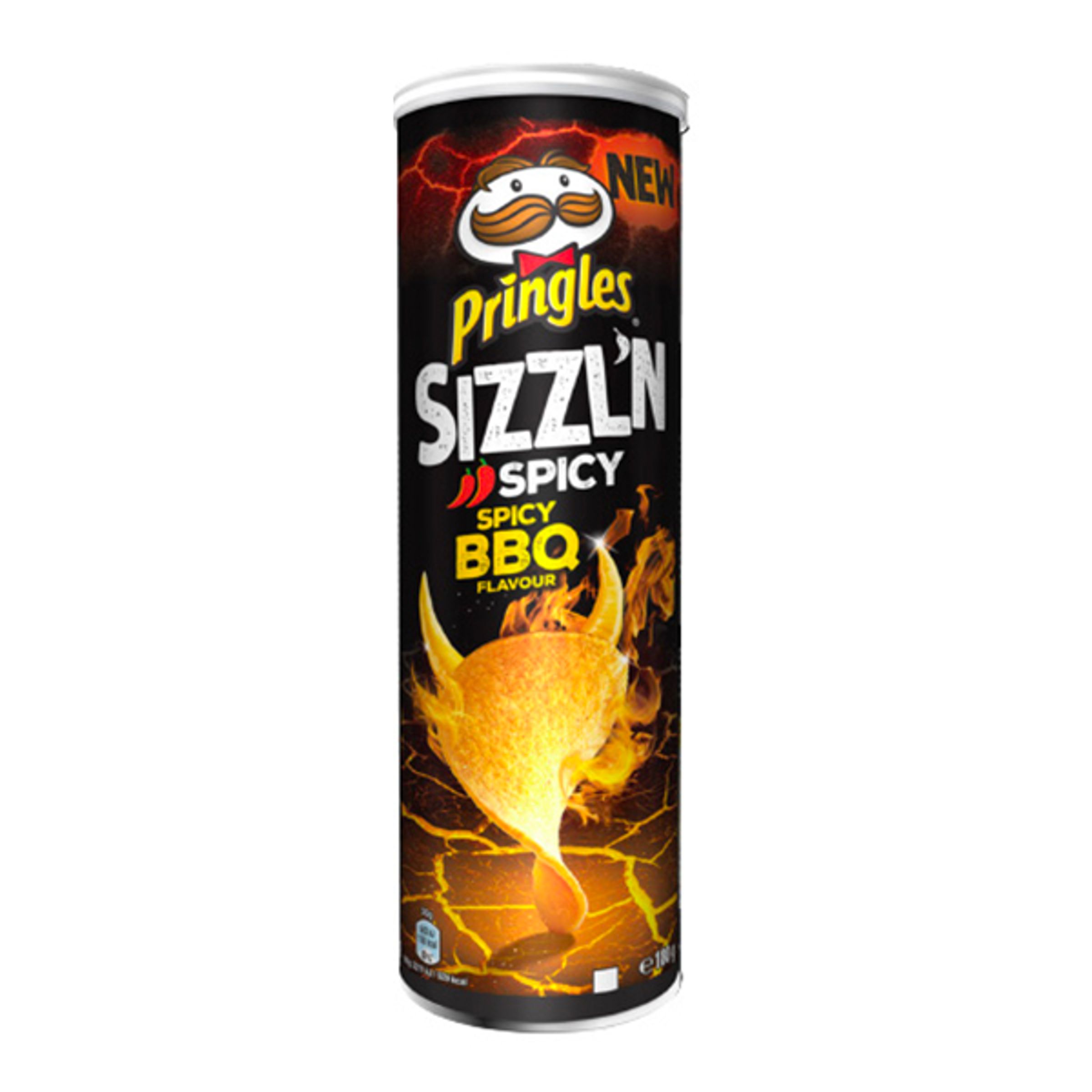 Pringles Sizzl'n Spicy BBQ - 180 gram