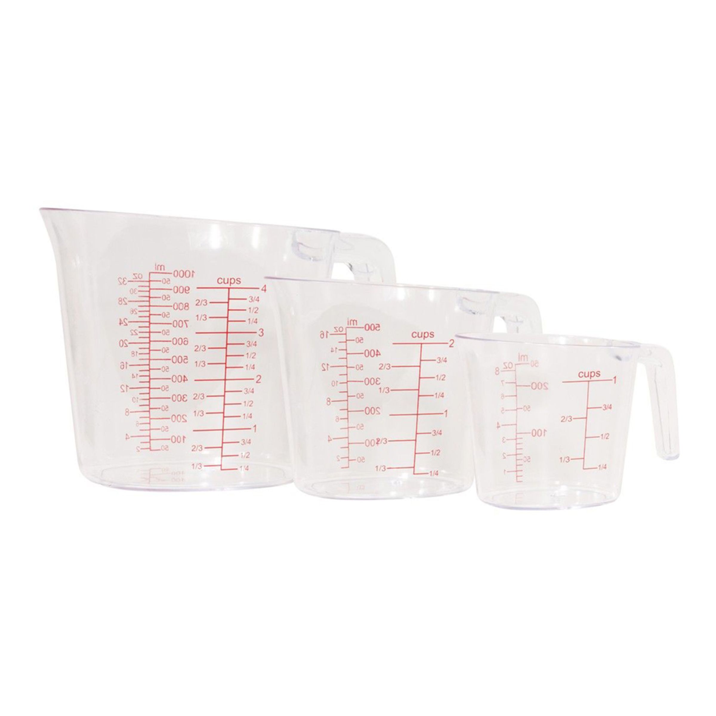 Patisse Måttbägare - 3-pack