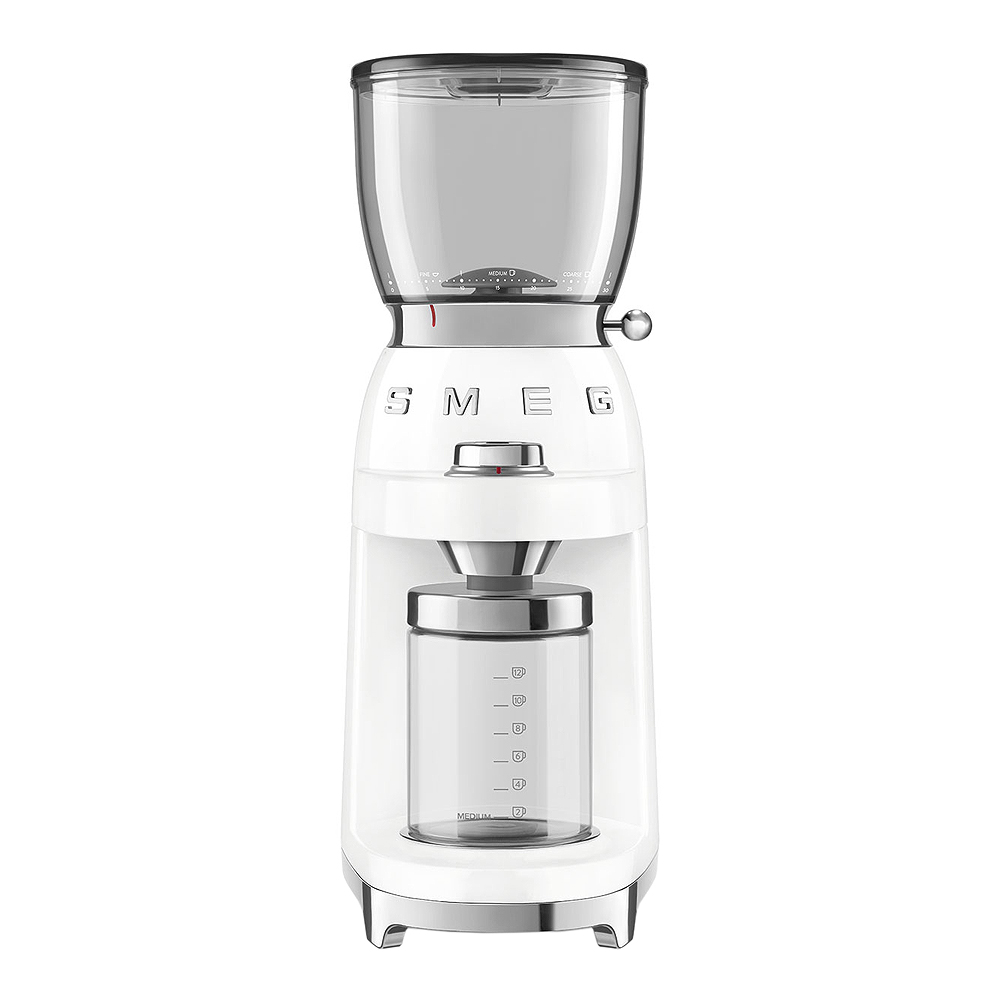 Smeg - 50's Style Kaffekvarn Vit
