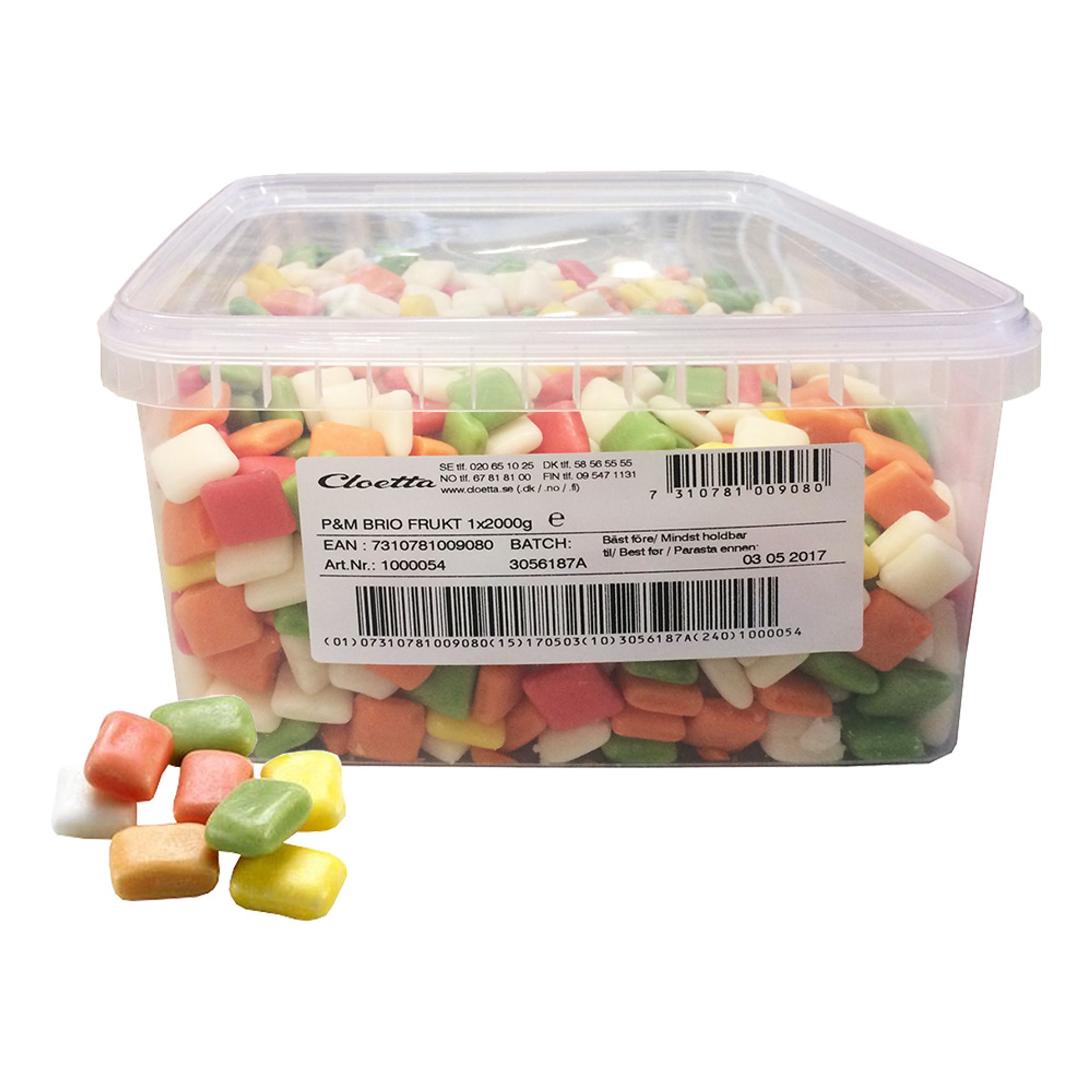 Brio Frukt Storpack - 2 kg