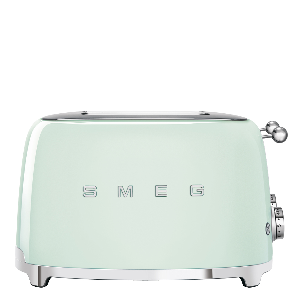 Smeg - 50's Style Brödrost kvadrat 4 skivor Grön