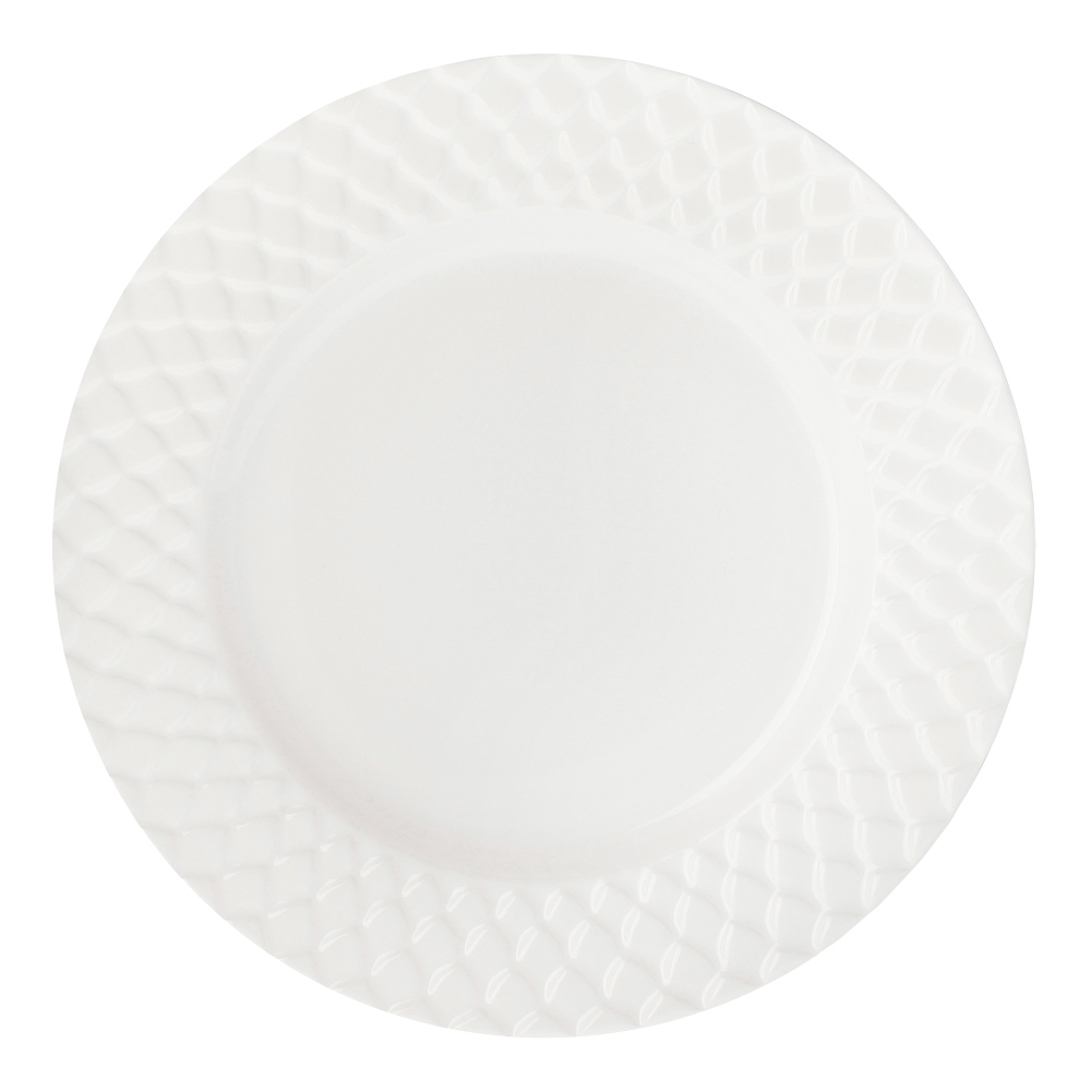 Table Top Stories - Harmony Tallrik flat 22 cm Vit