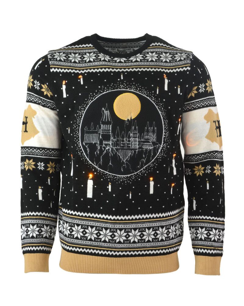Jultröja Med Lampor Harry Potter Hogwarts