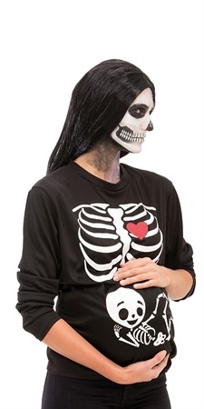 Skelett Gravid T-shirt