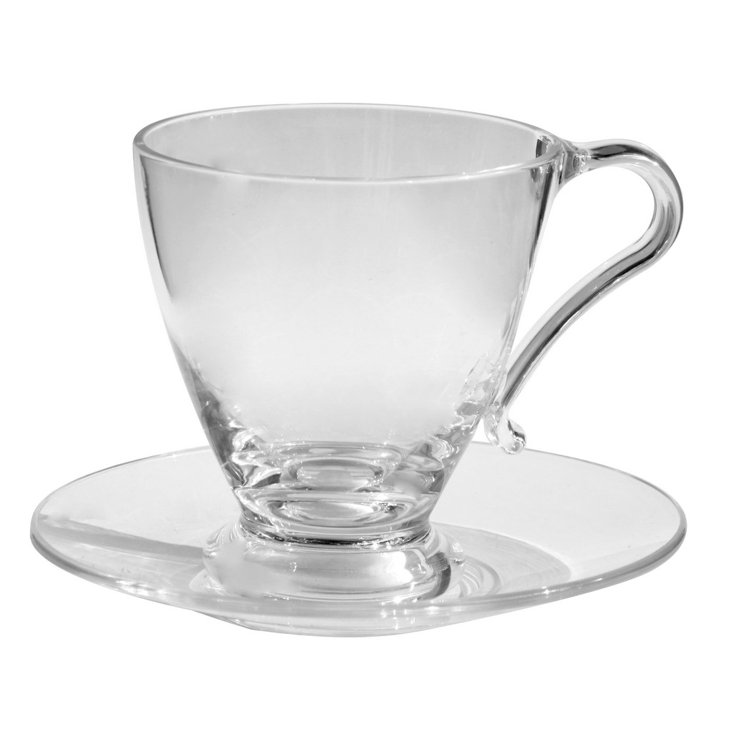 Kaffekopp med fat