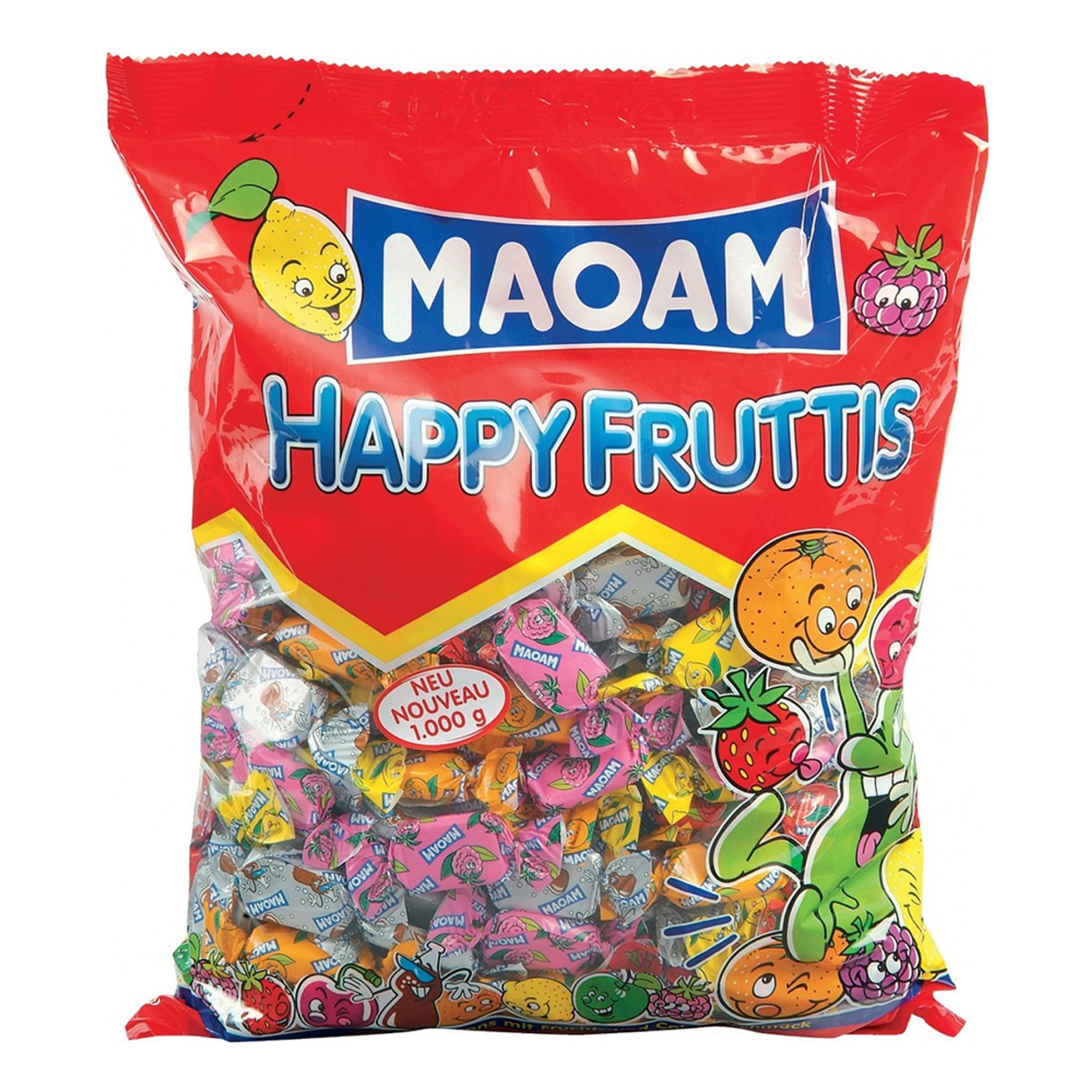 Maoam Happy Fruttis Storpack - 1 kg