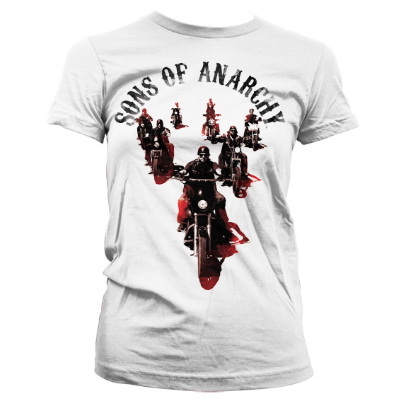 Sons Of Anarchy Motorcycle Gang Girly T-Shirt