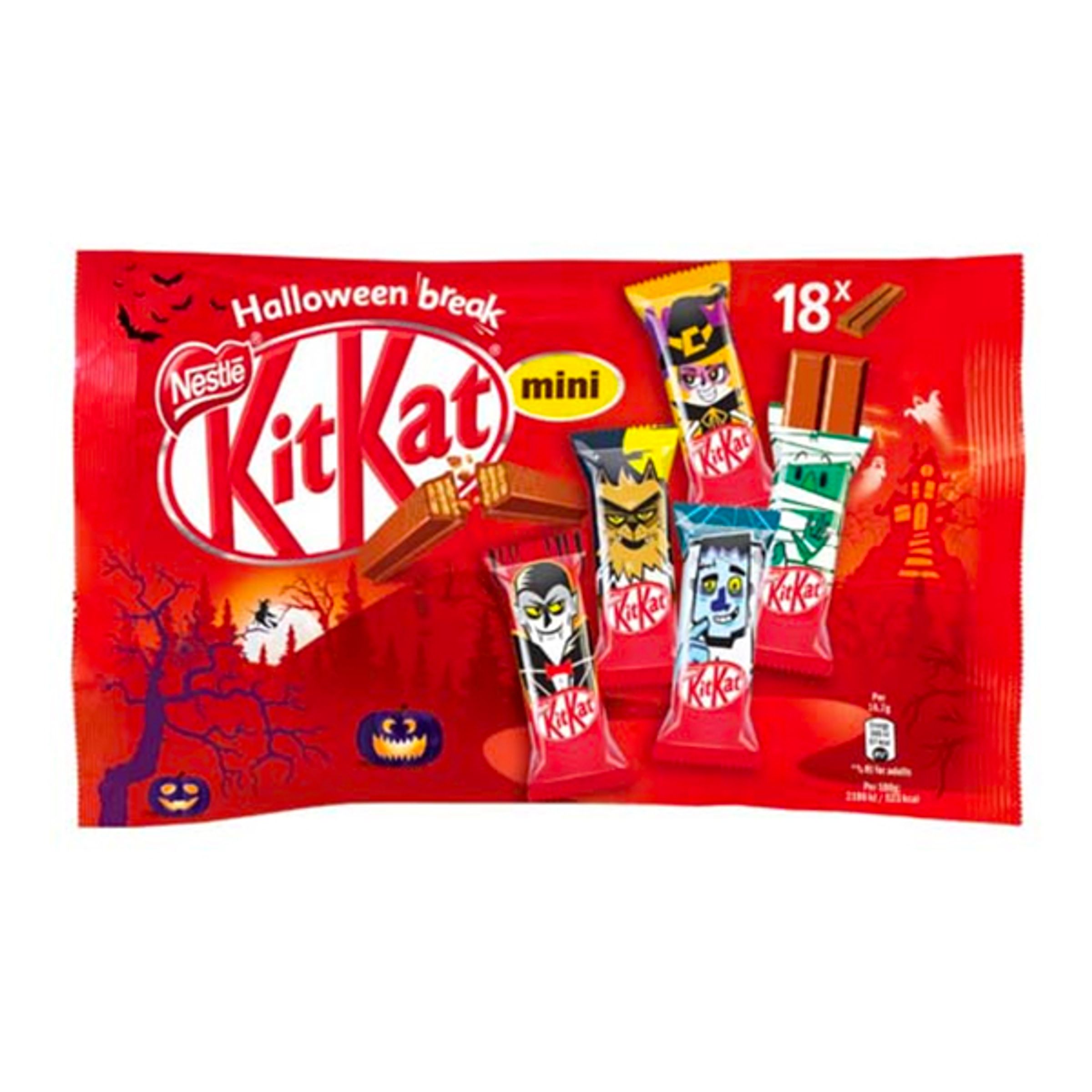 KitKat Halloween Påse - 301 gram