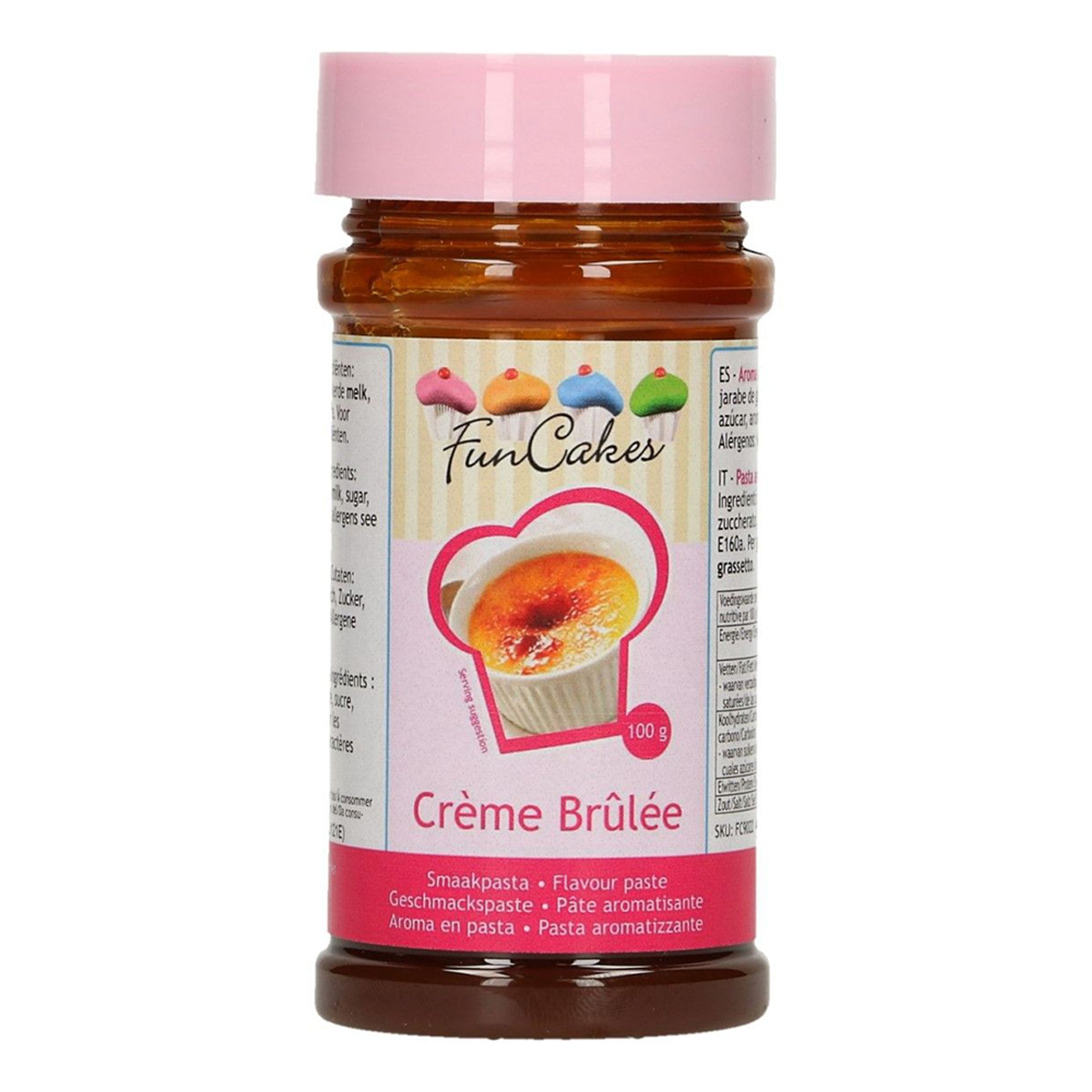 FunCakes Smaksättning Crème Brûlée - 100g