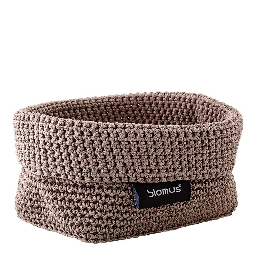 Blomus - Blomus Tela Textilkorg 10x15 cm Taupe