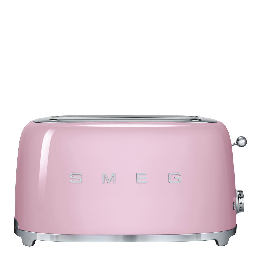 Smeg - 50's Style Brödrost 4 skivor Rosa
