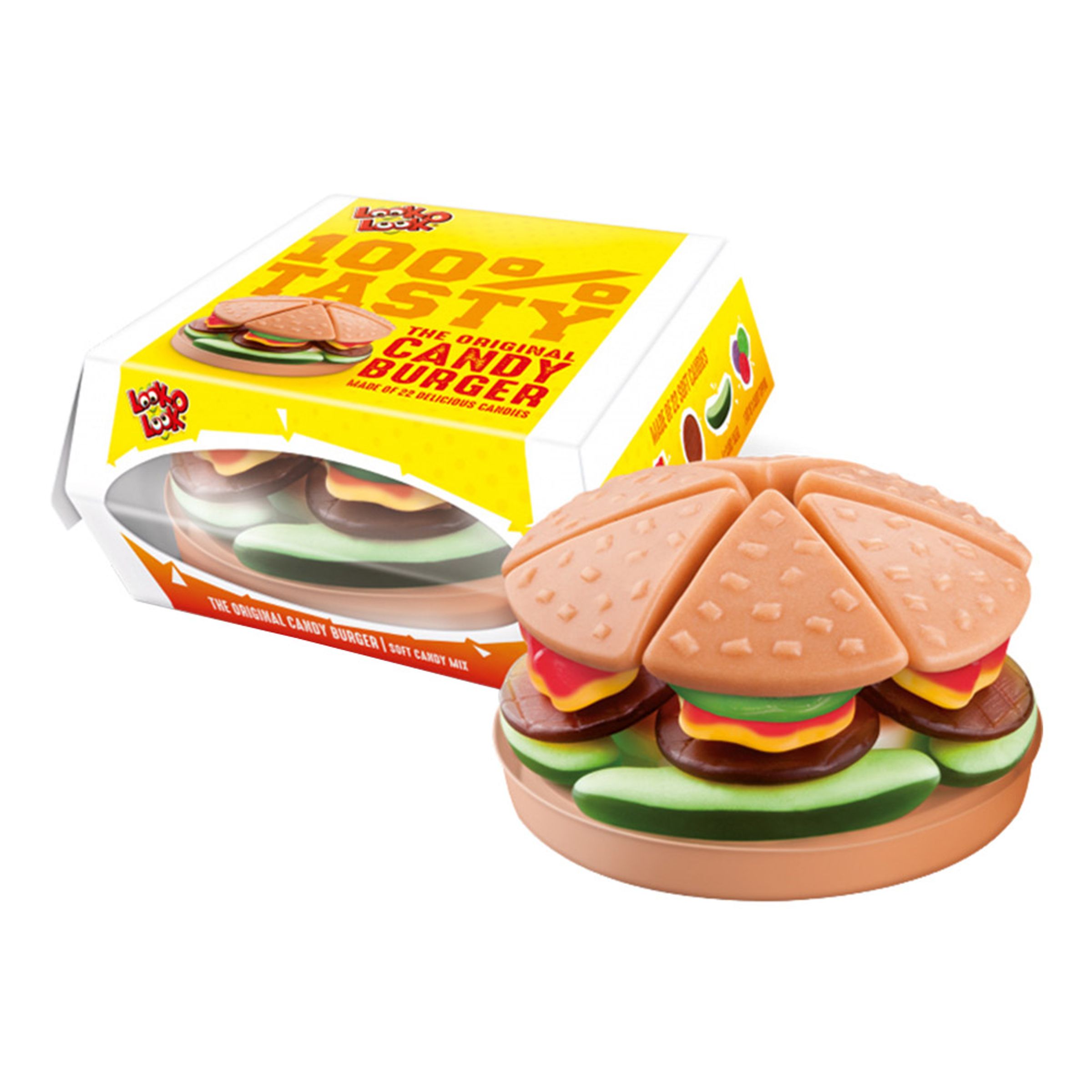 Look-O-Look Godisburgare - 130 gram