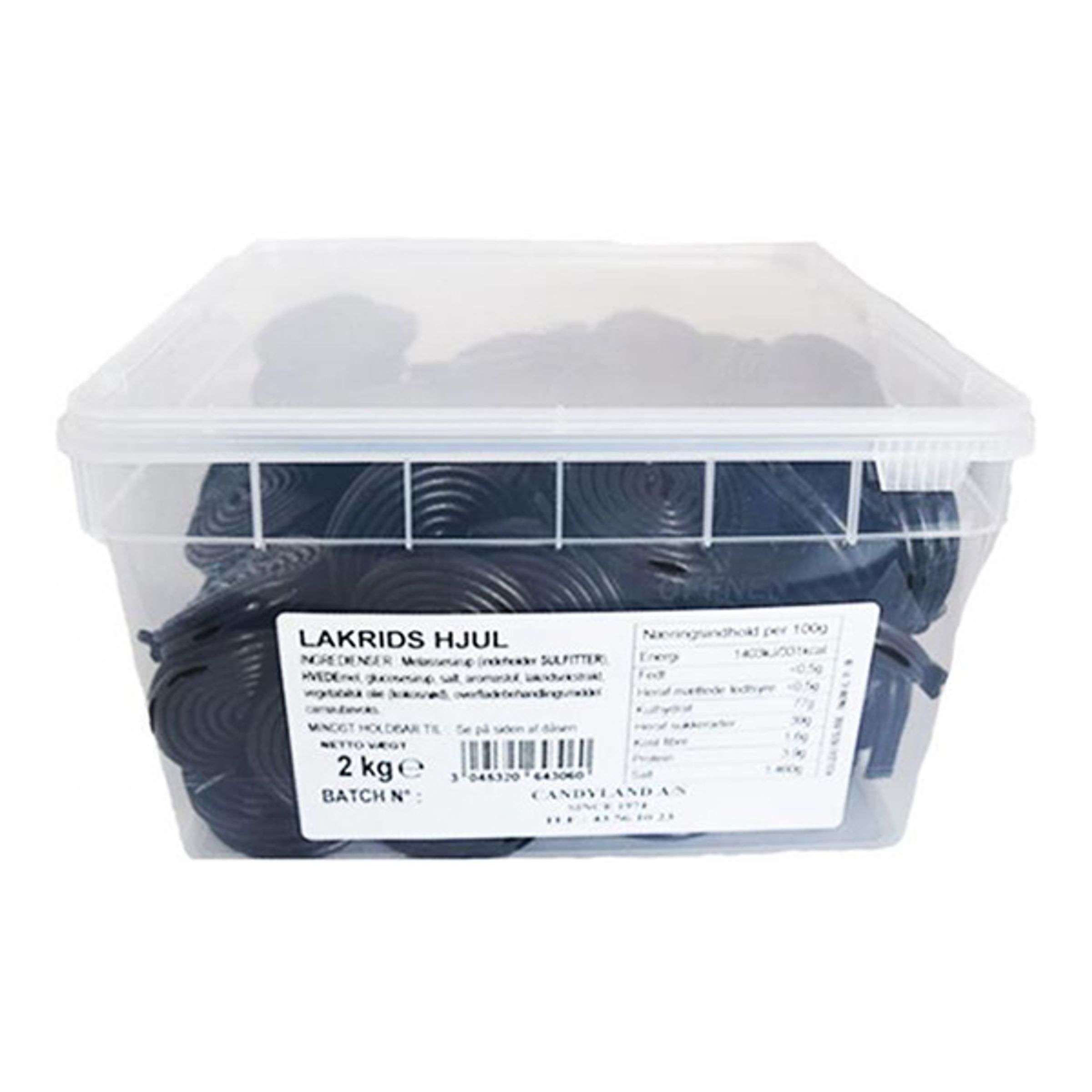 Lakridshjul Storpack - 2 kg