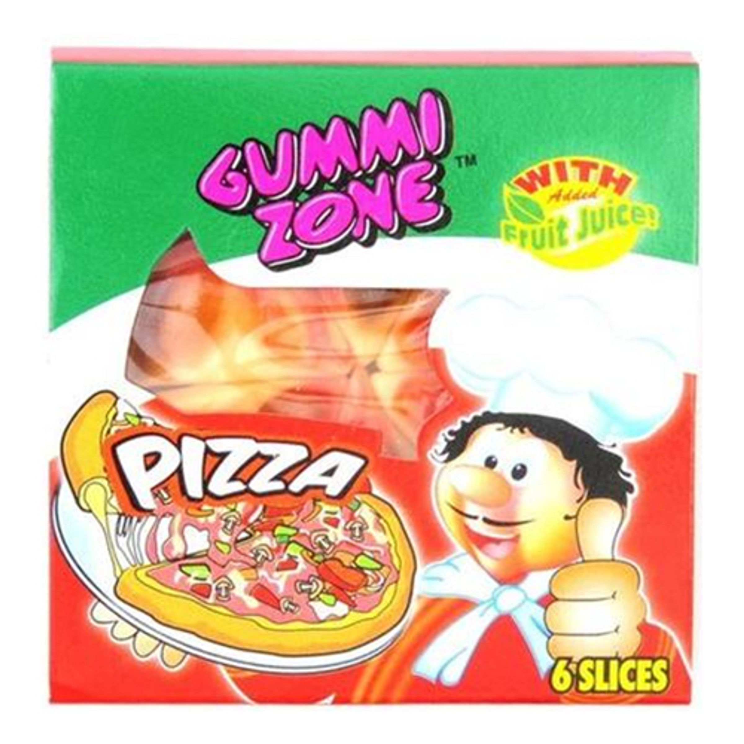 Gummi Zone Pizza Godis - 1-pack