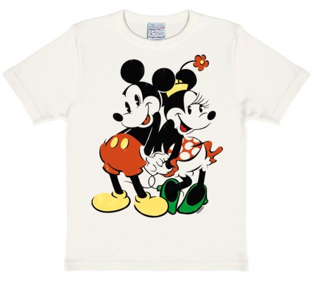 Disney Musse & Mimmi T-Shirt Barn Vit