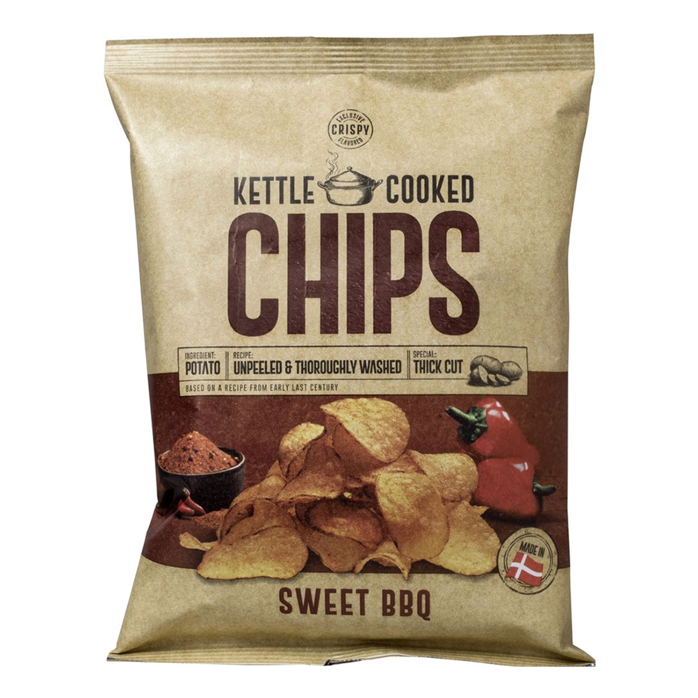 Kettle Cooked Sweet BBQ Chips - 150 gram
