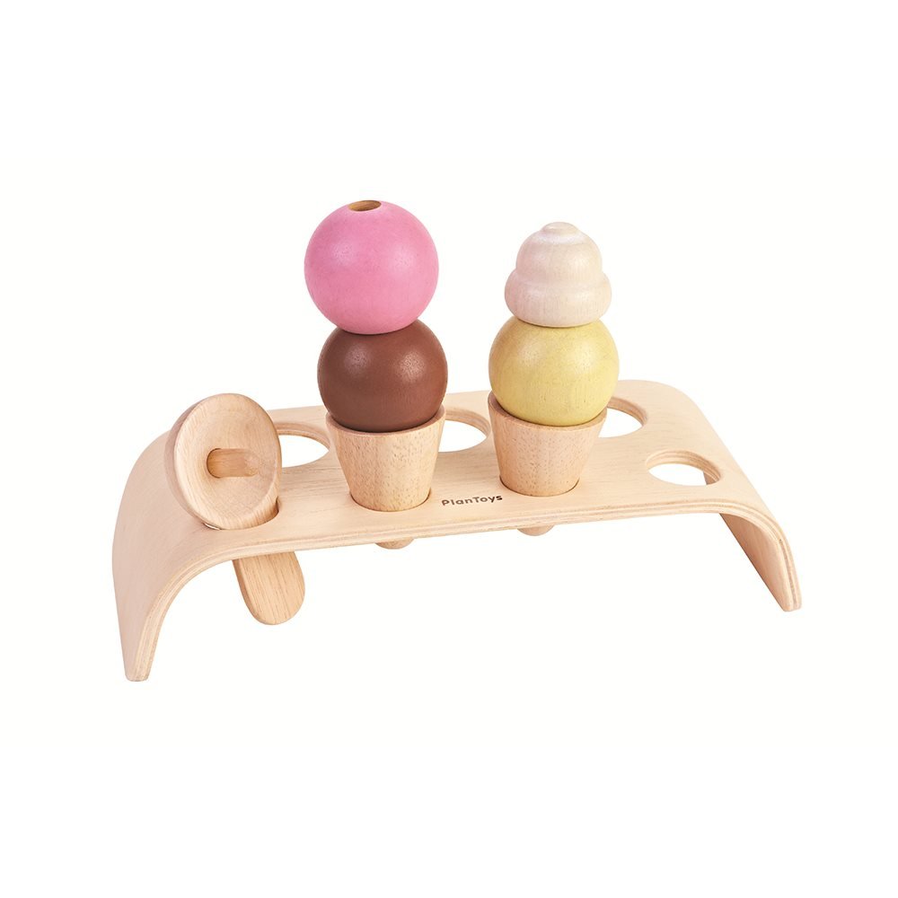 PlanToys - Leksaksmat Glasstrutar