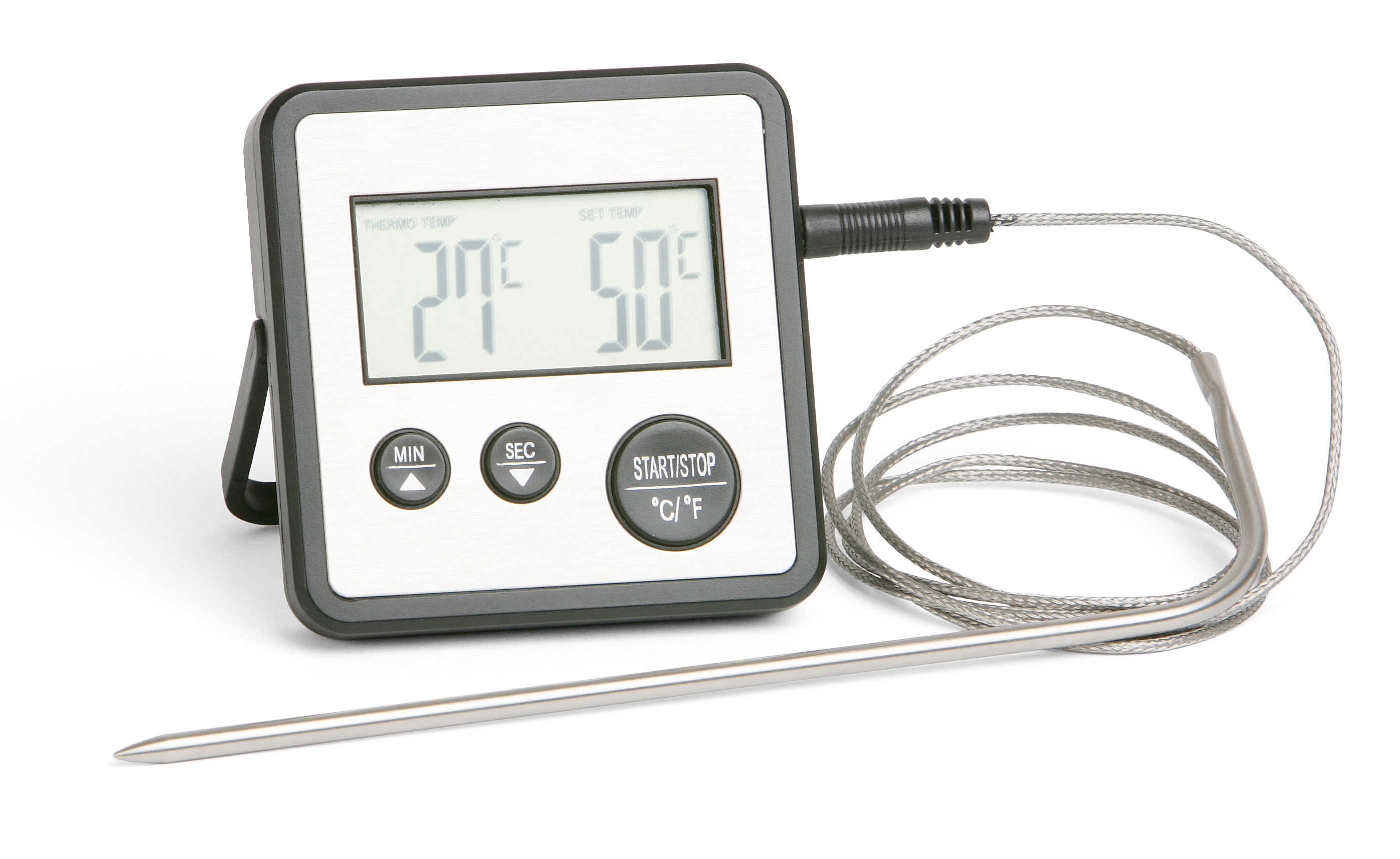Exxent Digital Stektermometer med timer
