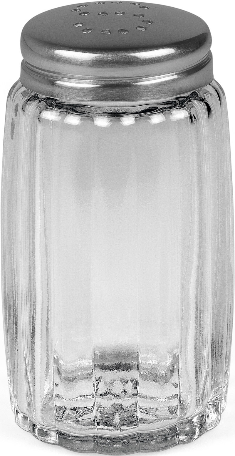 Xantia Saltströare i rostfritt stål och glas, 7 cm