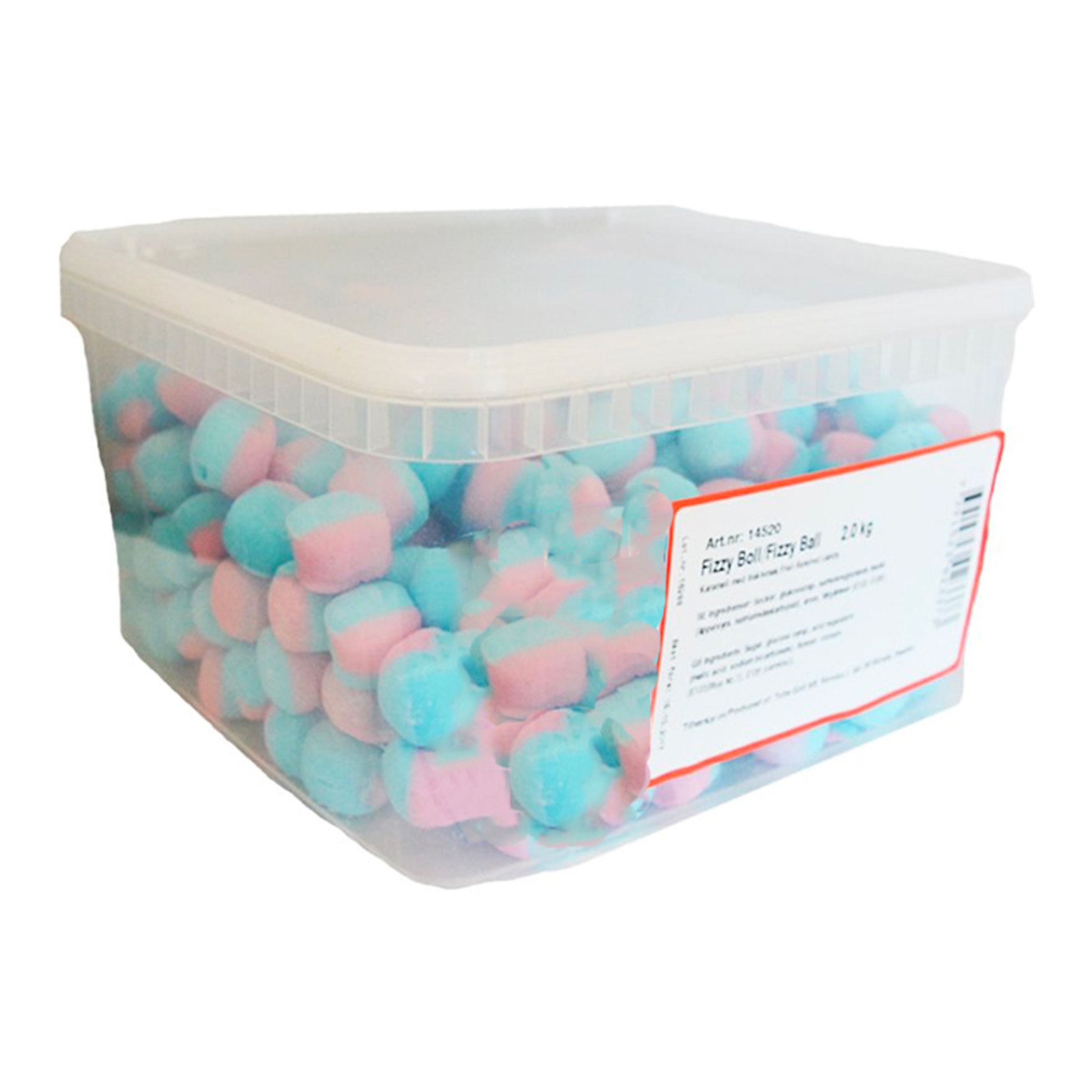 Fizzyboll Godis Storpack - 2 kg