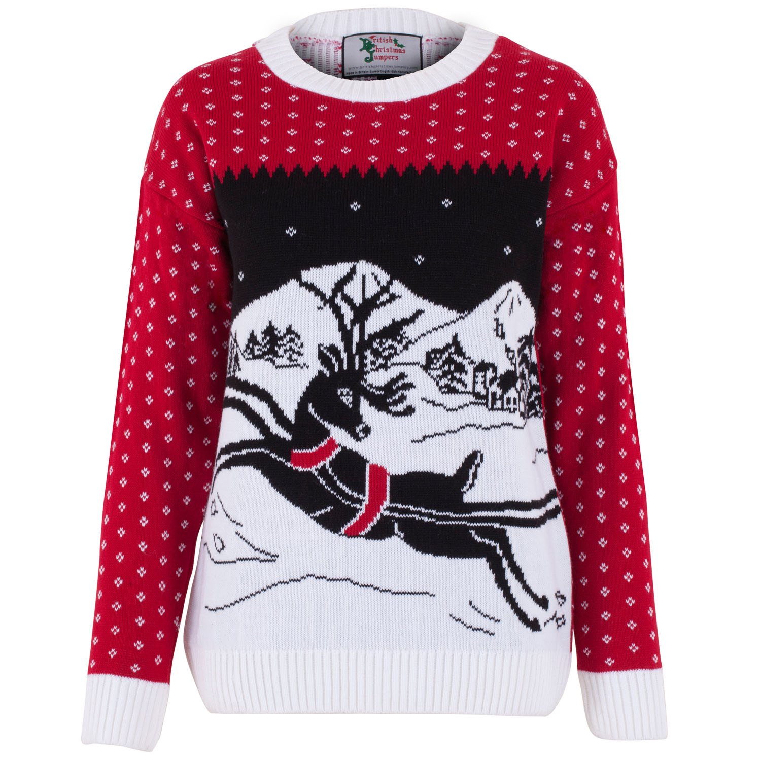Jultröja Santas Reindeer
