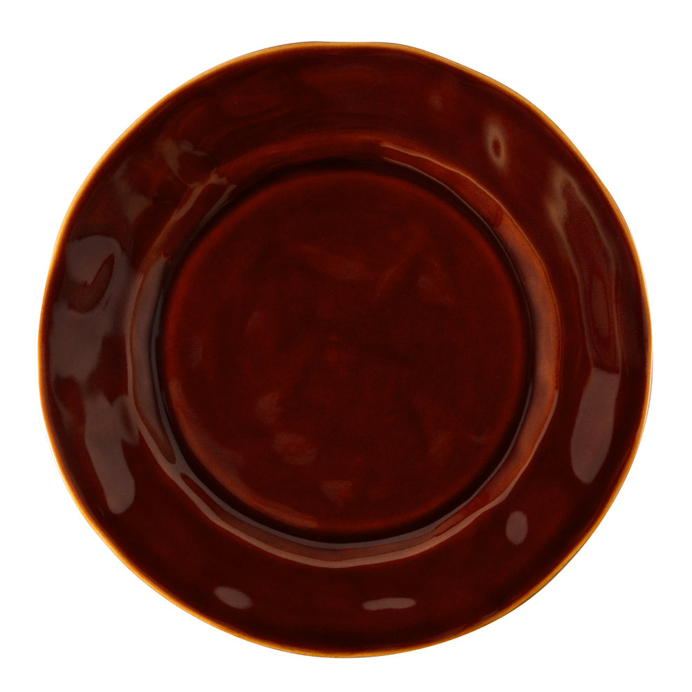 Table Top Stories - Mist Tallrik flat 27 cm Brun
