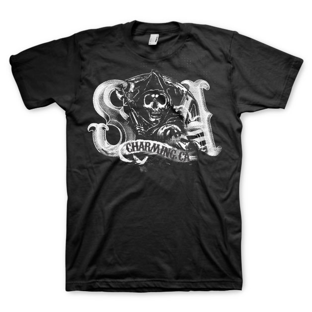 Sons Of Anarchy SOA Charming Reaper T-Shirt