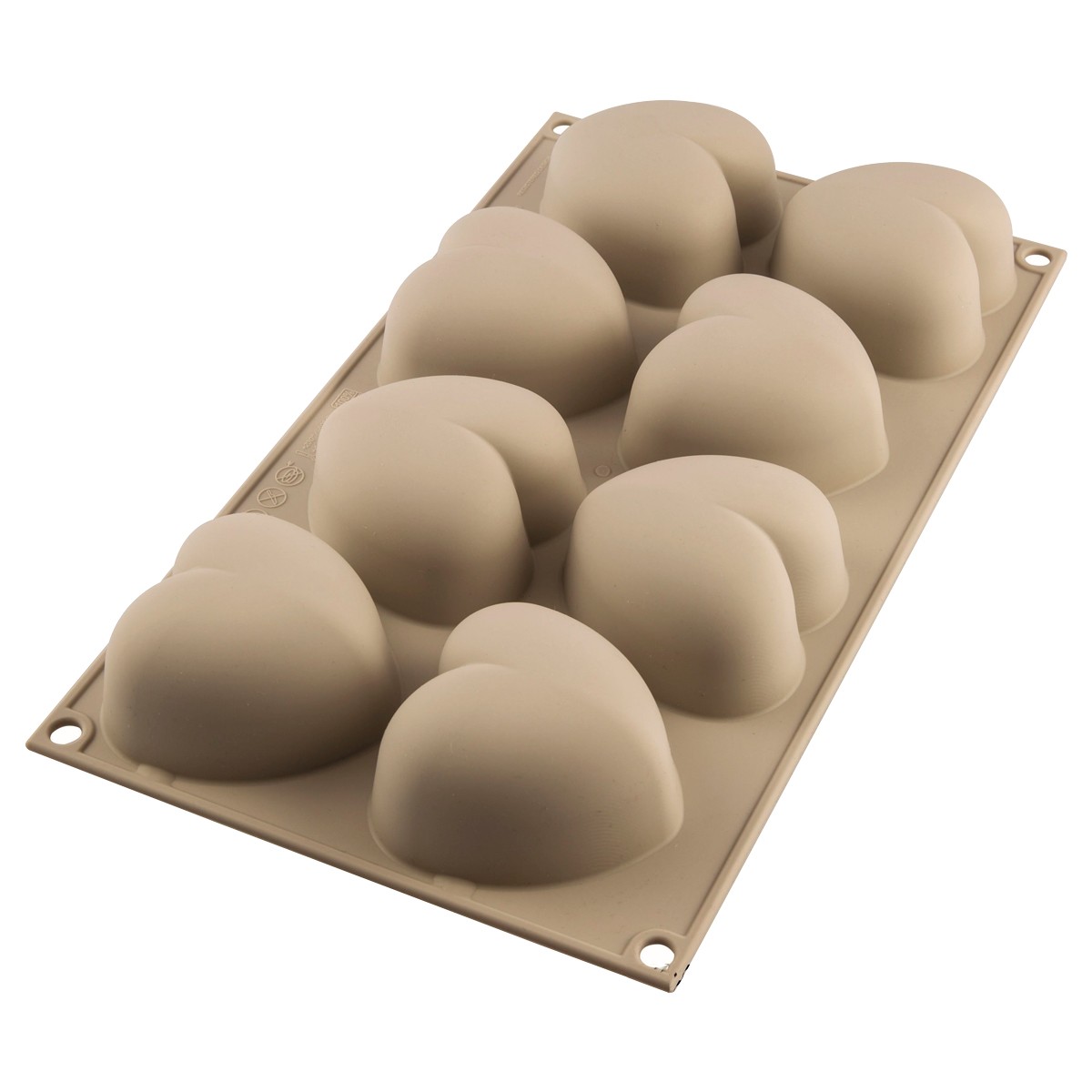 Silikomart 3D-silikonform - Cuoricino