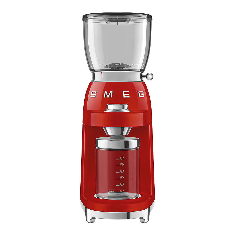 Smeg - 50's Style Kaffekvarn Röd