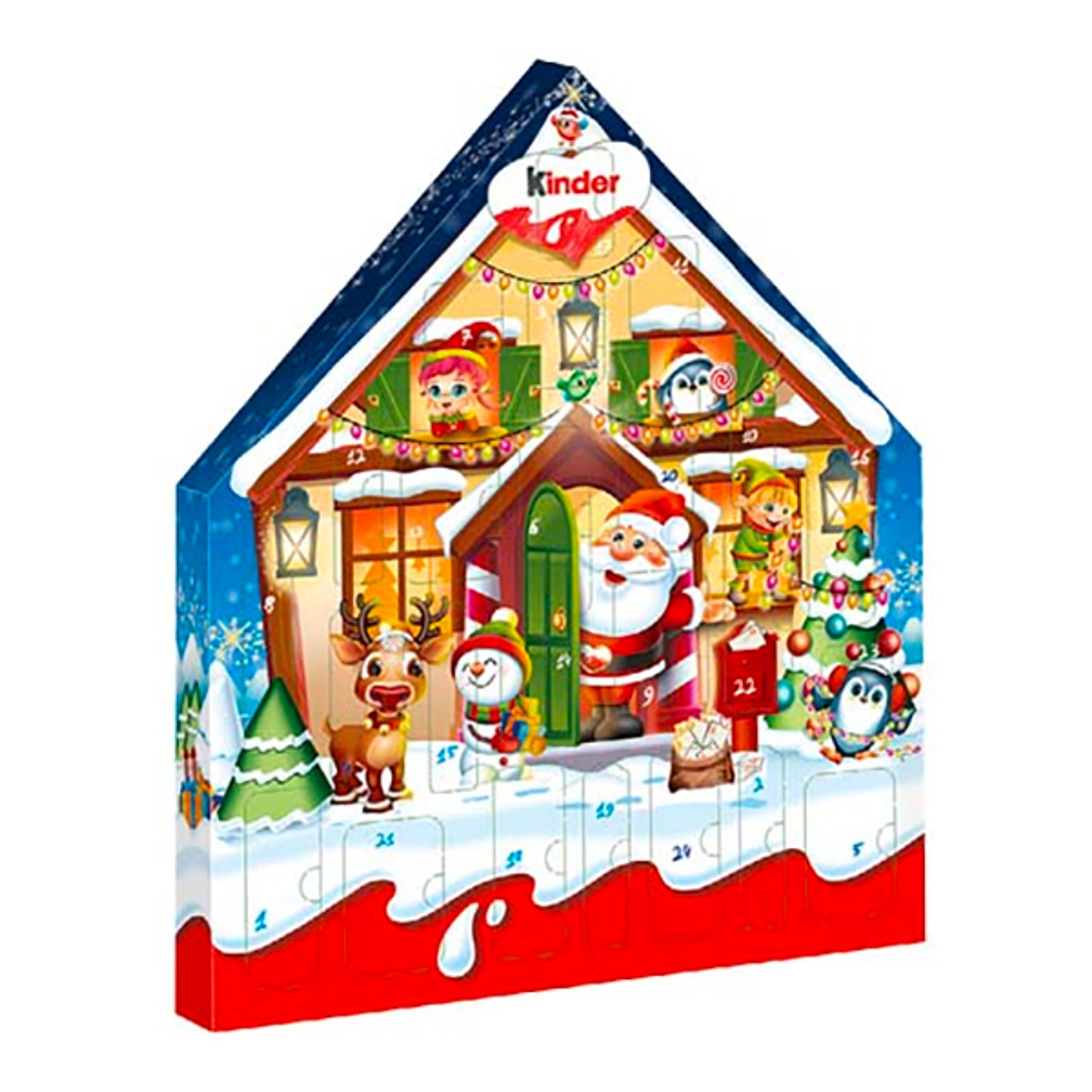 Kinder Maxi Chokladkalender - 351 gram
