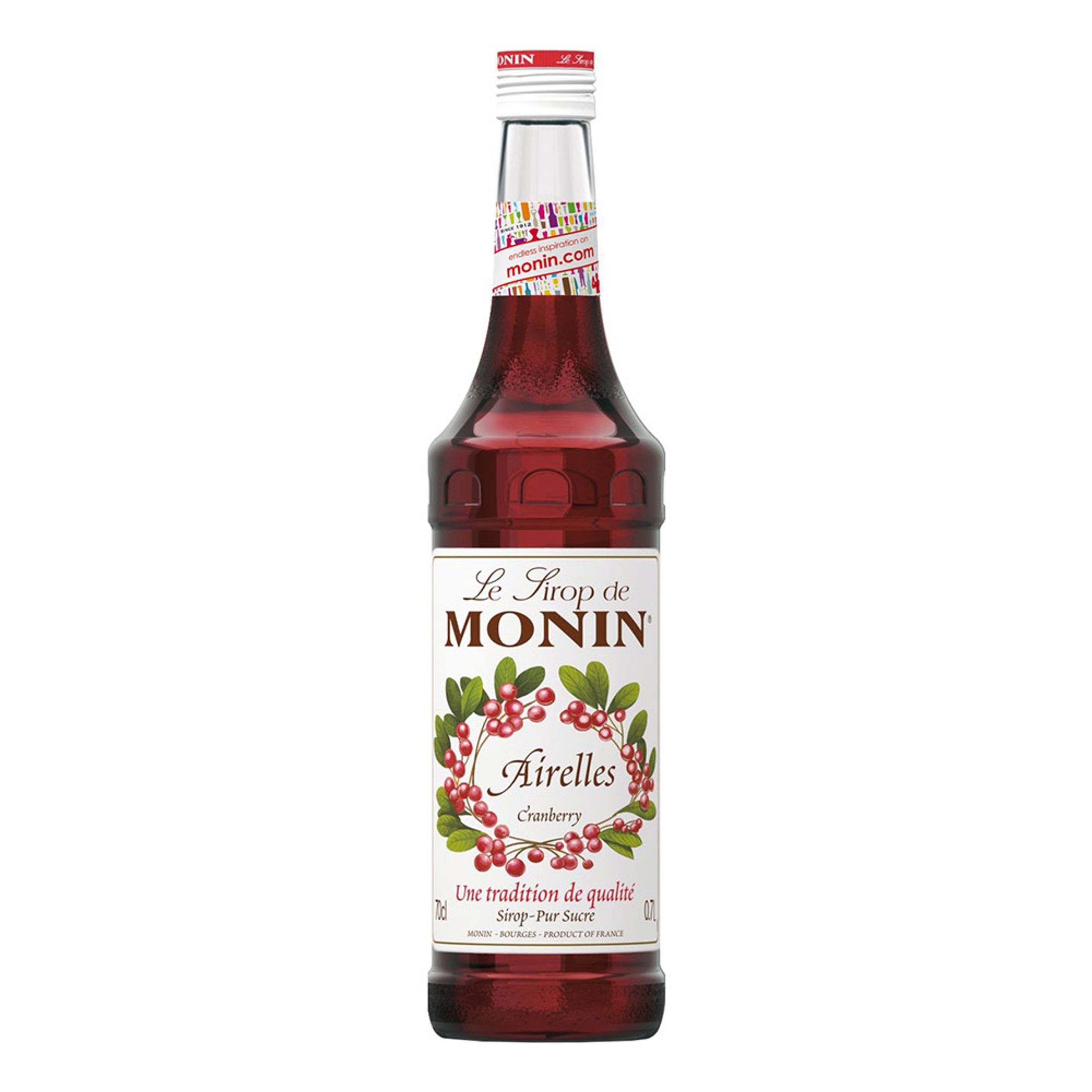 Monin Cranberry Syrup - 70 cl