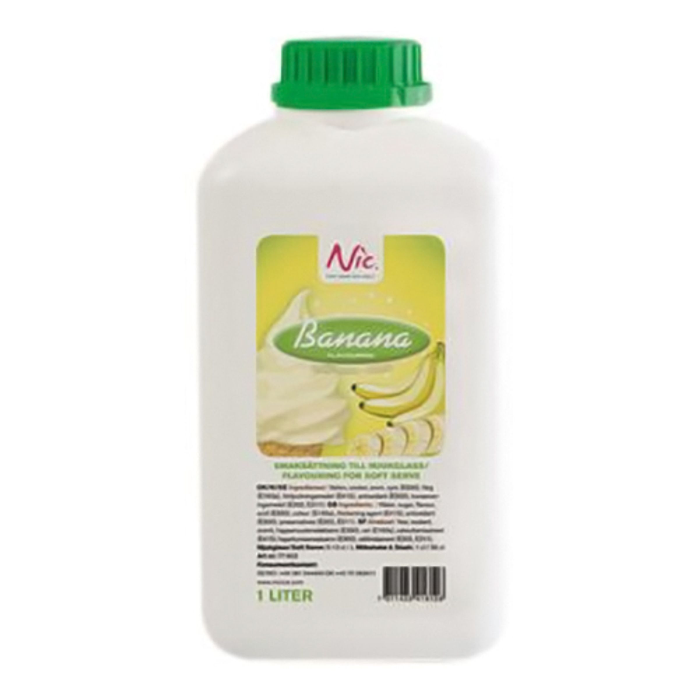 Nic Banan Syrup - 1 liter