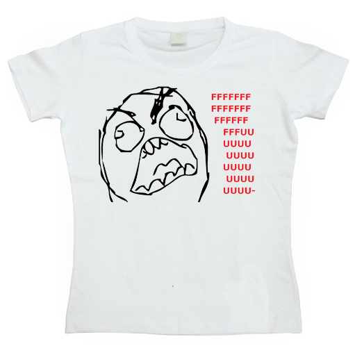 FFFFFUUUUU Dam T-shirt